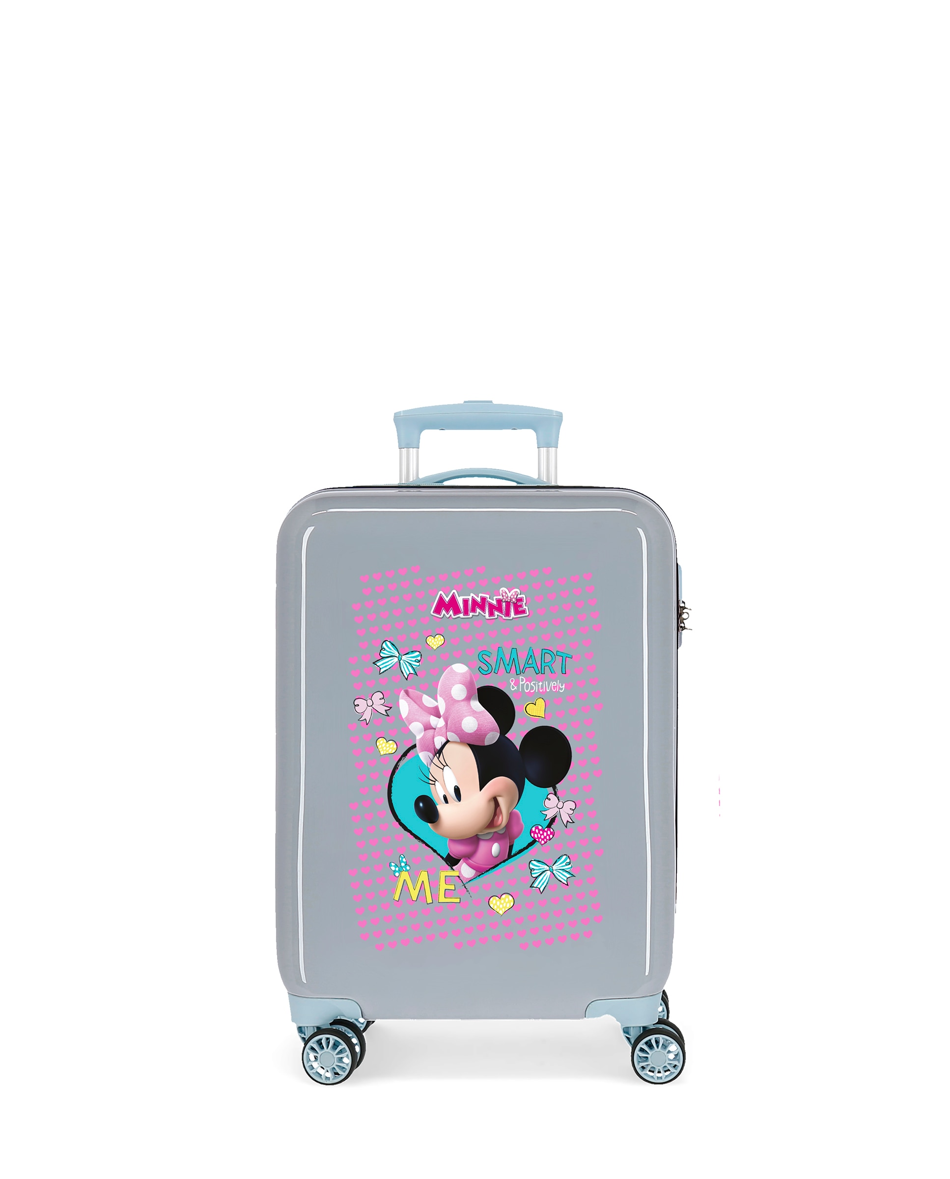Mala de Cabine Infantil Minnie Happy Helpers Rígida com Capacidade de 34l Cinzento-1
