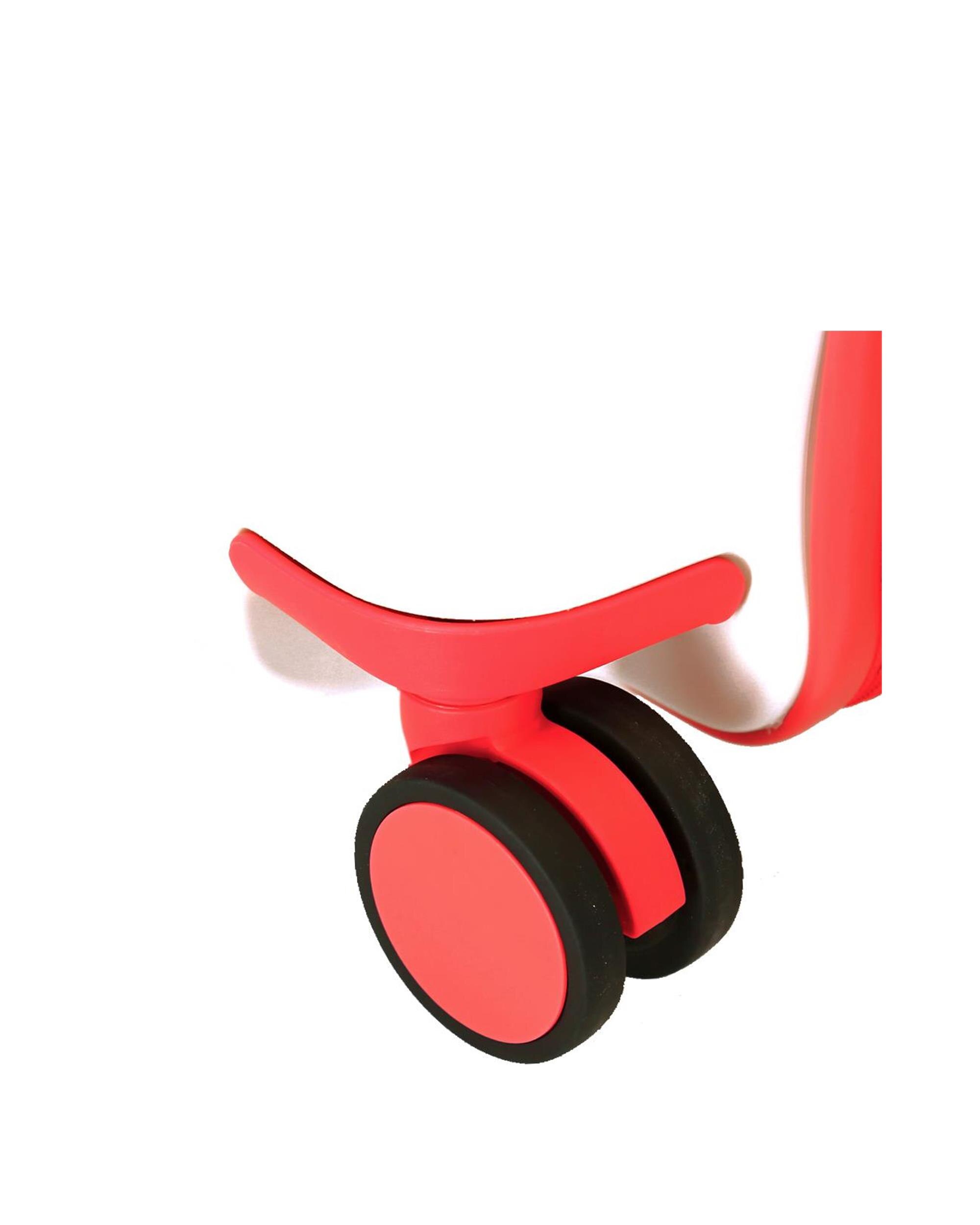 Mala de Cabine Infantil Hello Bob Rígida com Capacidade de 34l Branco / Vermelho-6