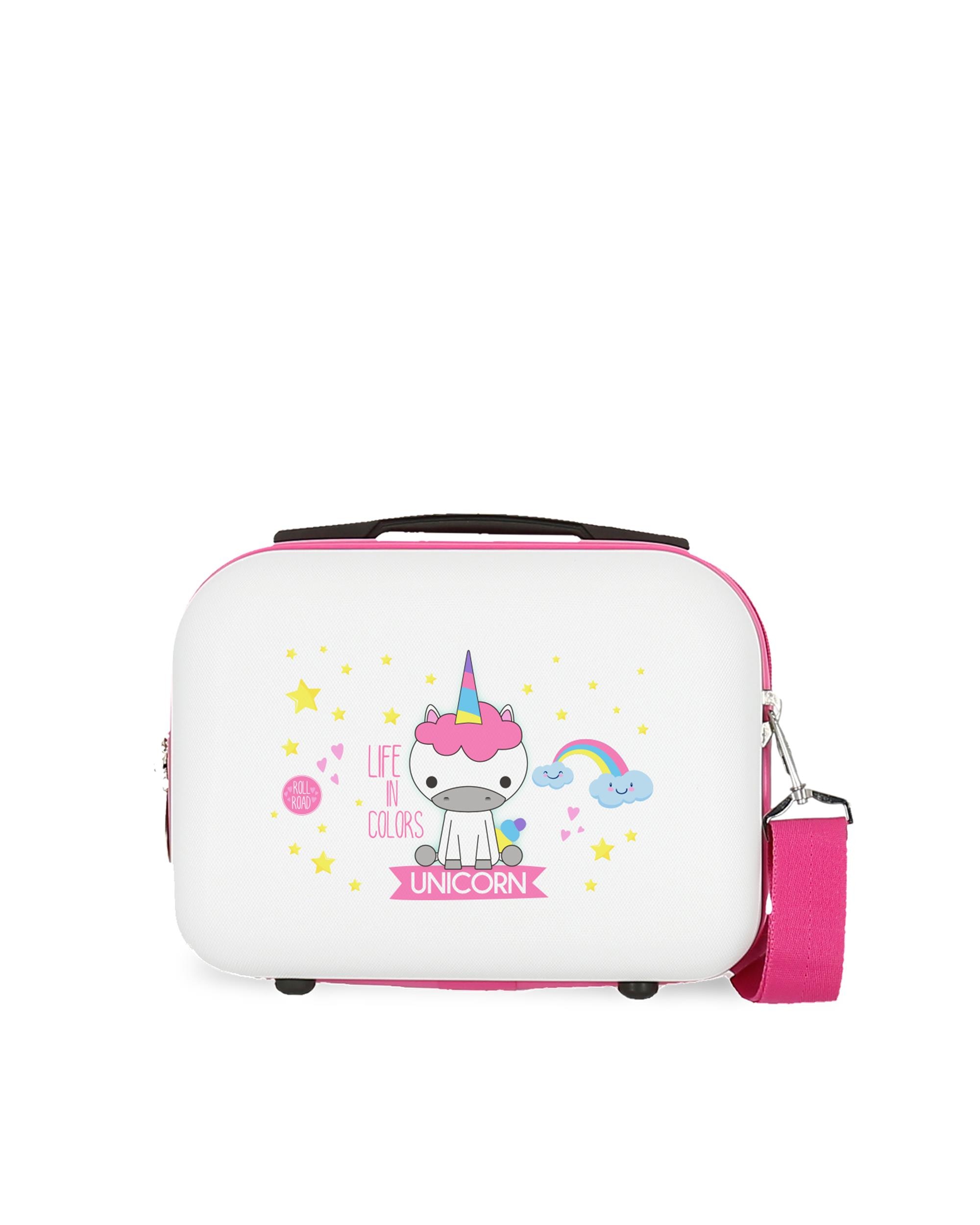 Imagem 0 de Necessaire Infantil Little Me Unicorn Rígido Adaptável 9L