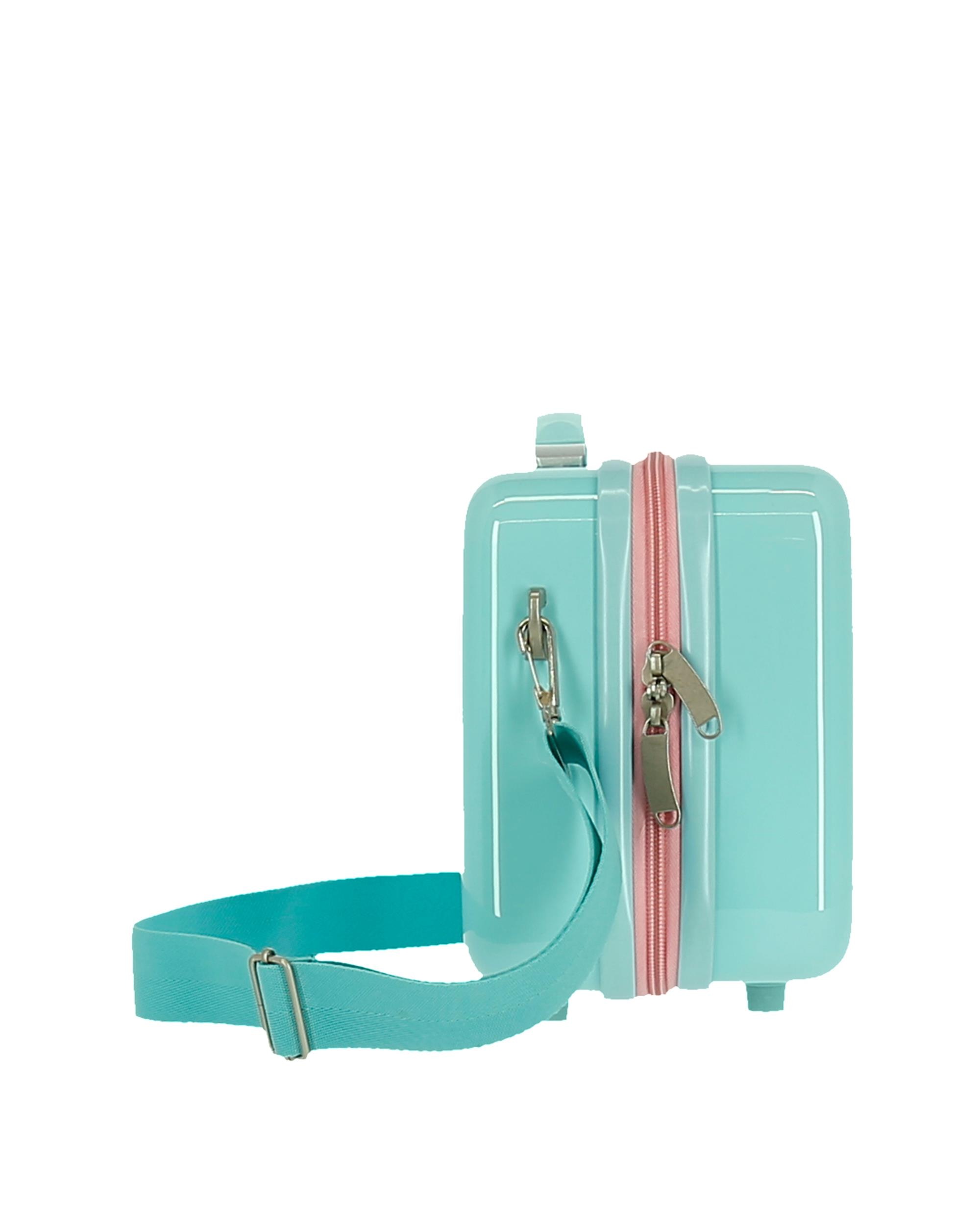 Necessaire Infantil Little Me Unicorn Rígido Adaptável 9L Verde-2