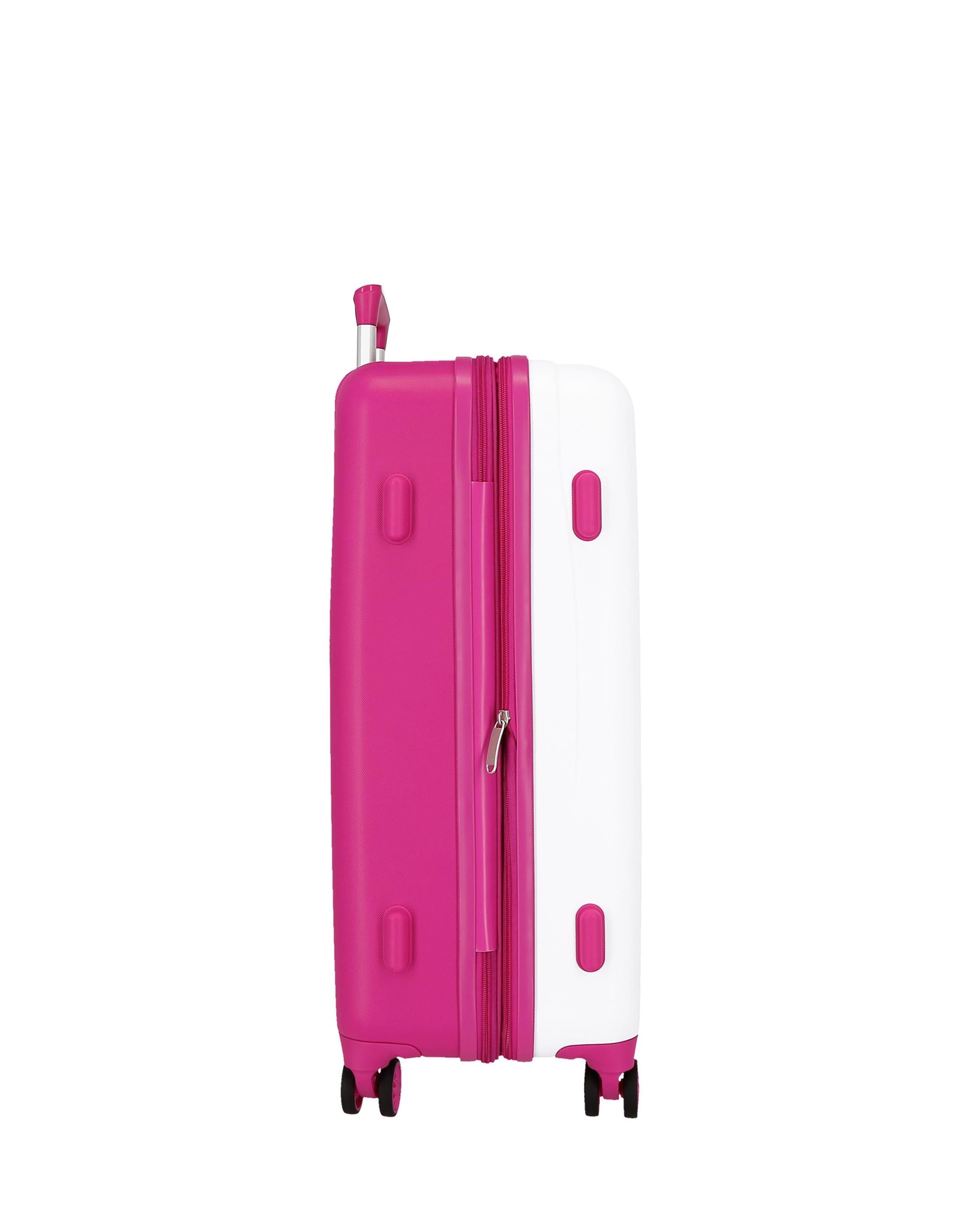 Mala Média Minnie Enjoy The Day Rígida com Capacidade de 56l em Branco Branco-4