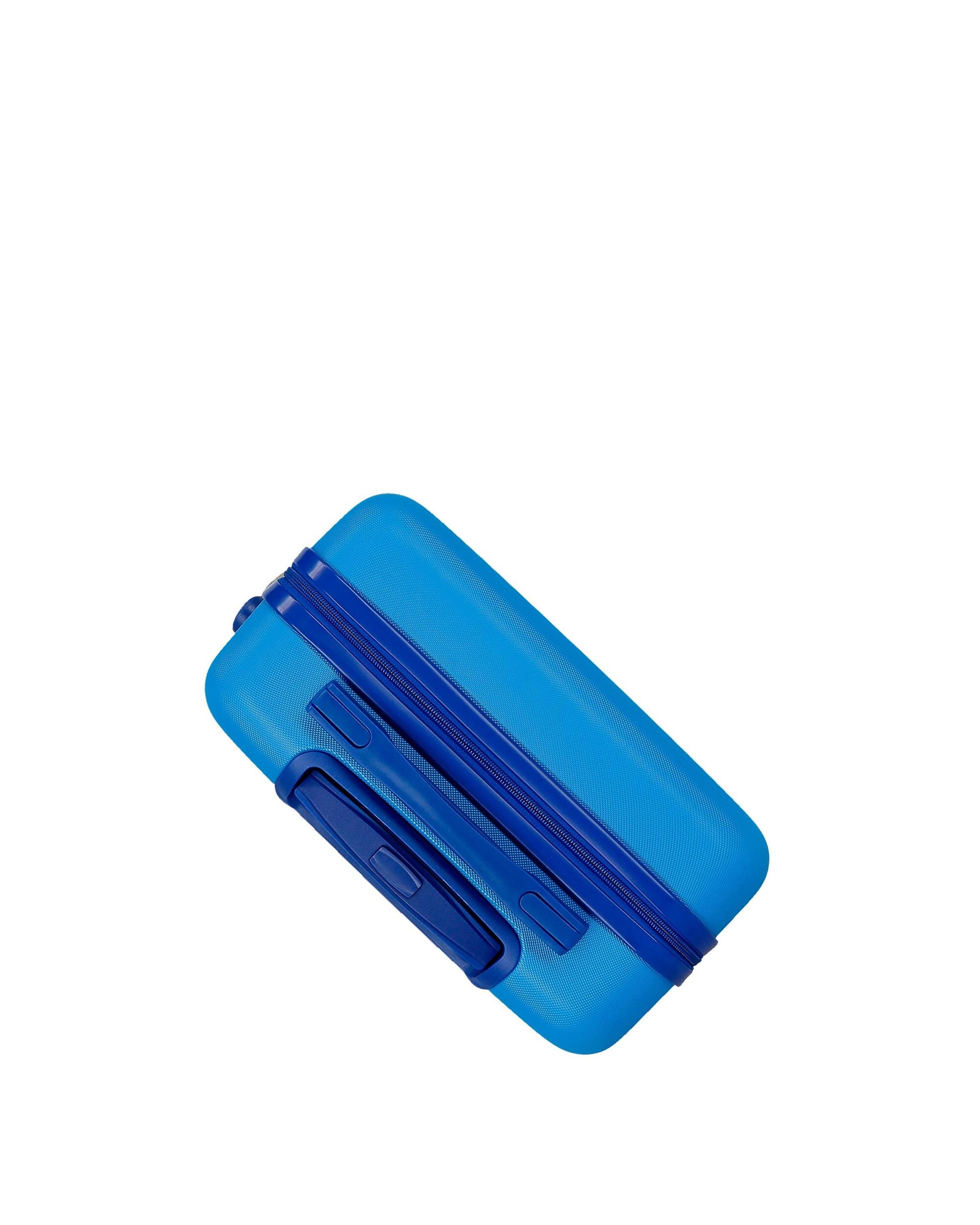 Mala de Cabine Infantil Lets Roll Mickey Rígida com Capacidade de 37l Azul-6
