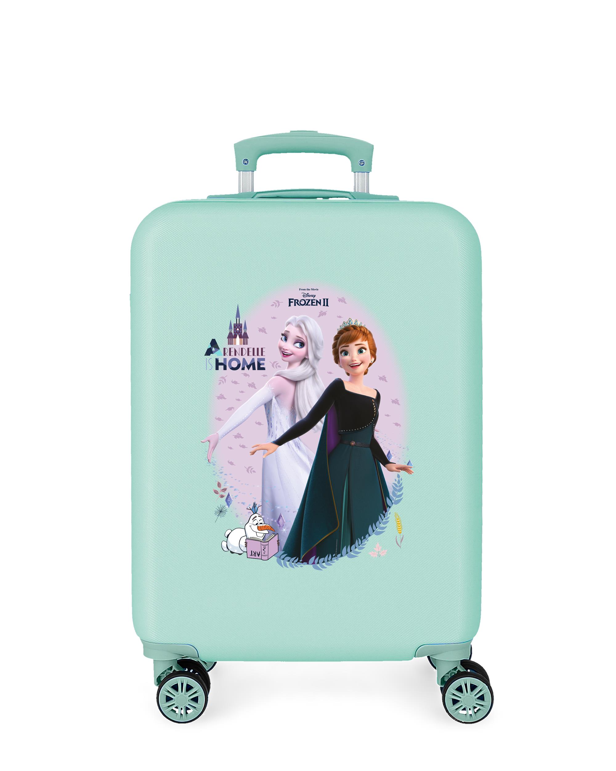 Imagem 0 de Mala de Cabine 55cm Disney Frozen Arendelle Is Home Abs com Capacidade de 41,8l