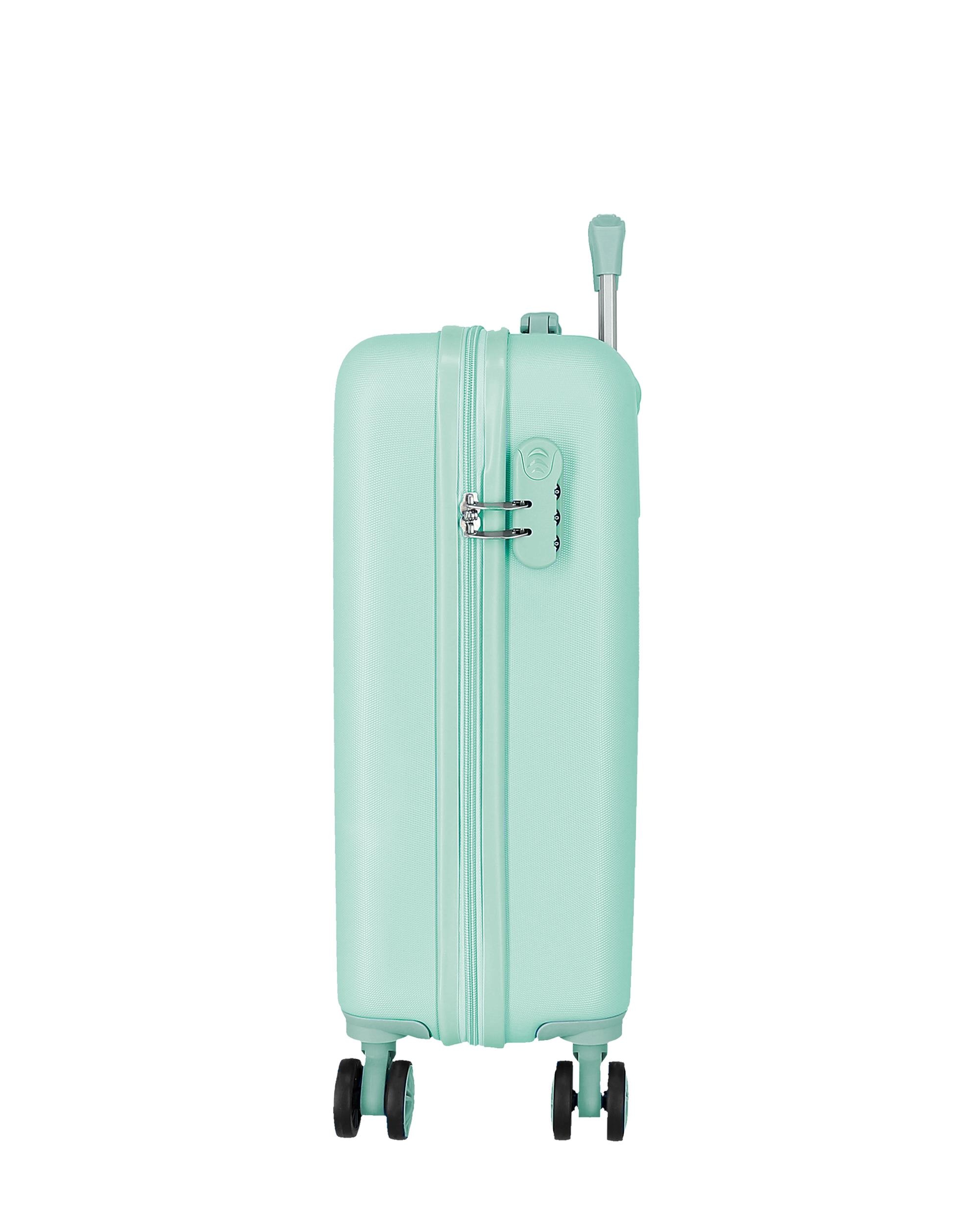 Mala de Cabine 55cm Disney Frozen Arendelle Is Home Abs com Capacidade de 41,8l Verde-2