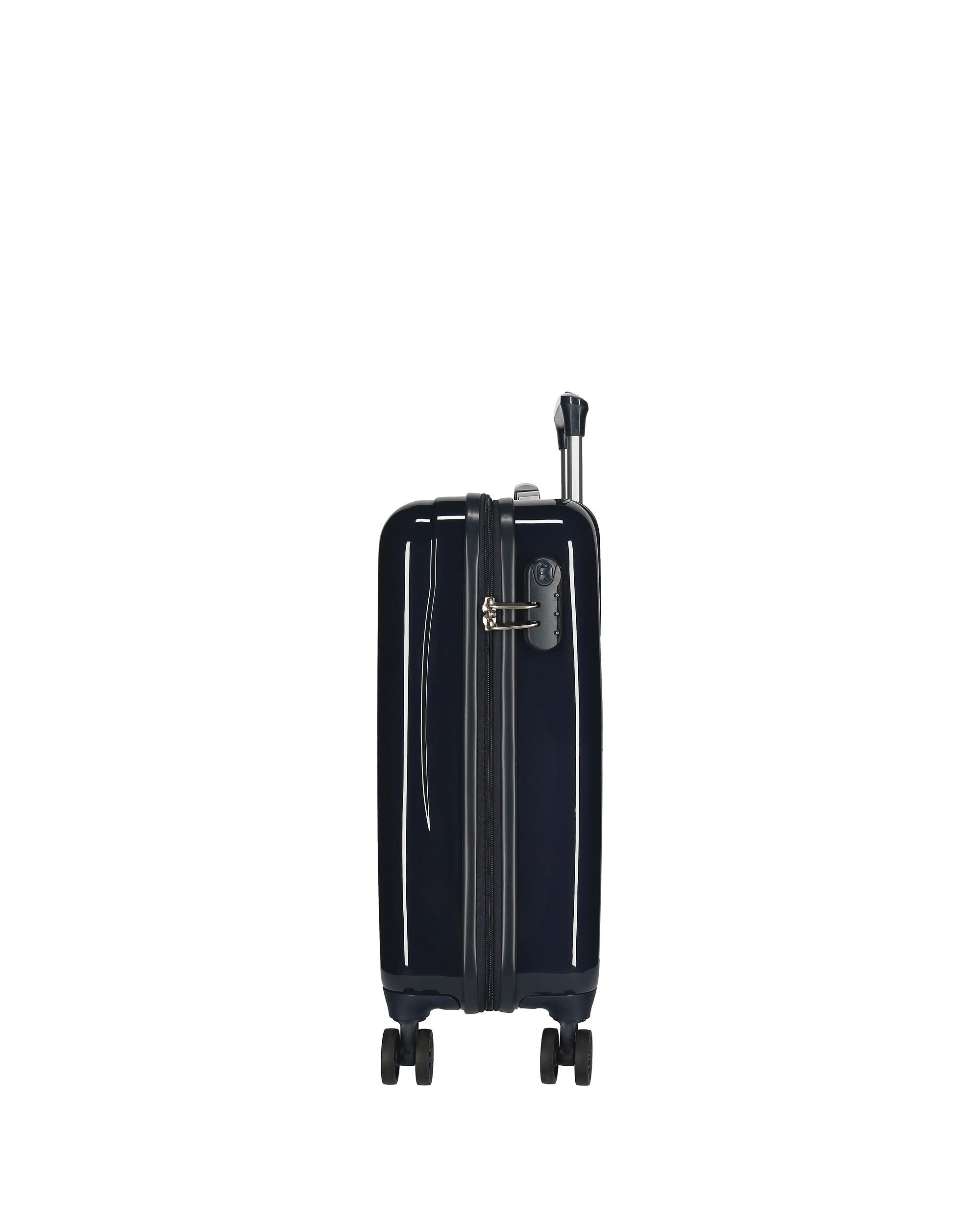 Caixa de cabine Minnie Rainbow rígida com uma capacidade de 34L Azul-2