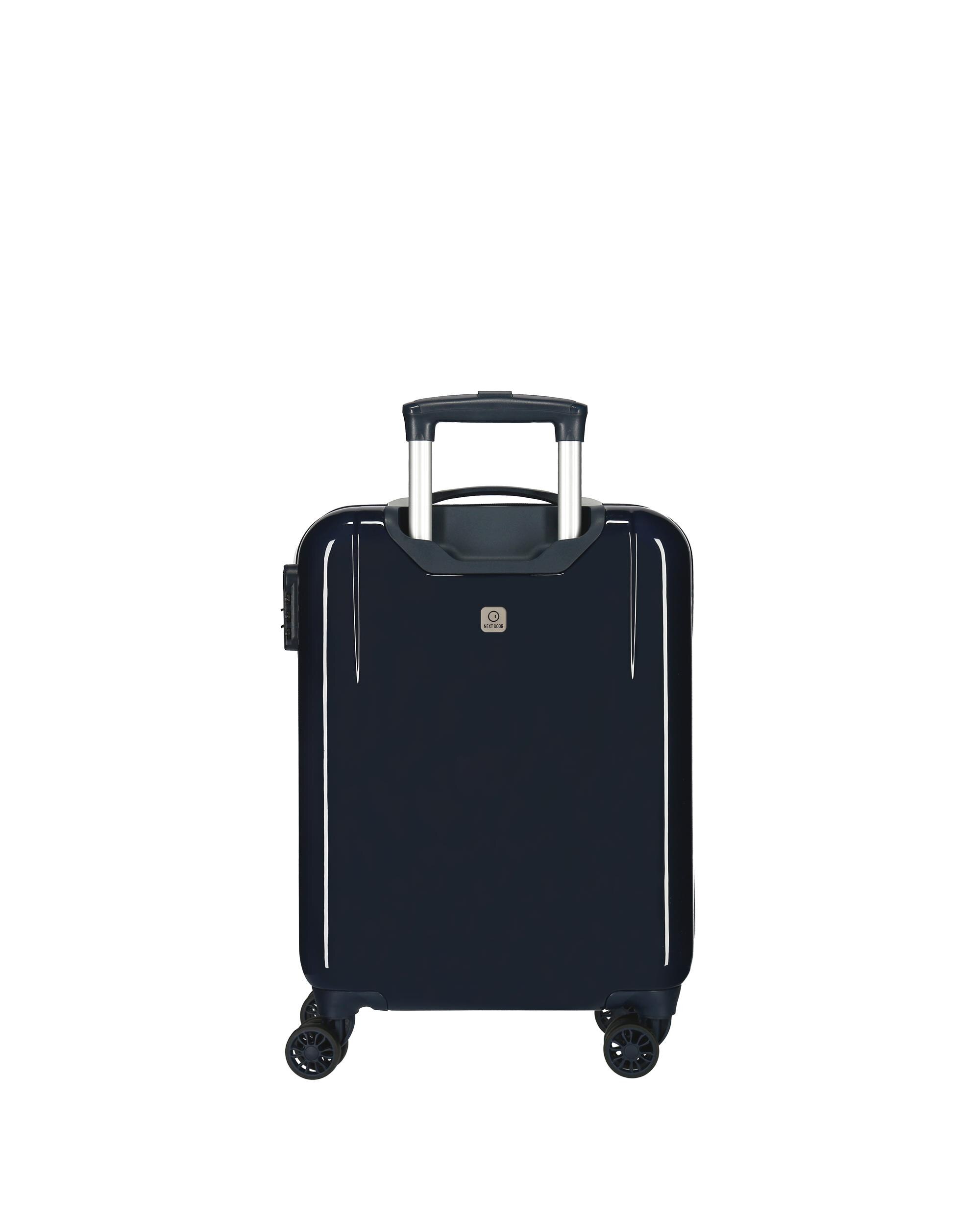 Caixa de cabine Minnie Rainbow rígida com uma capacidade de 34L Azul-3
