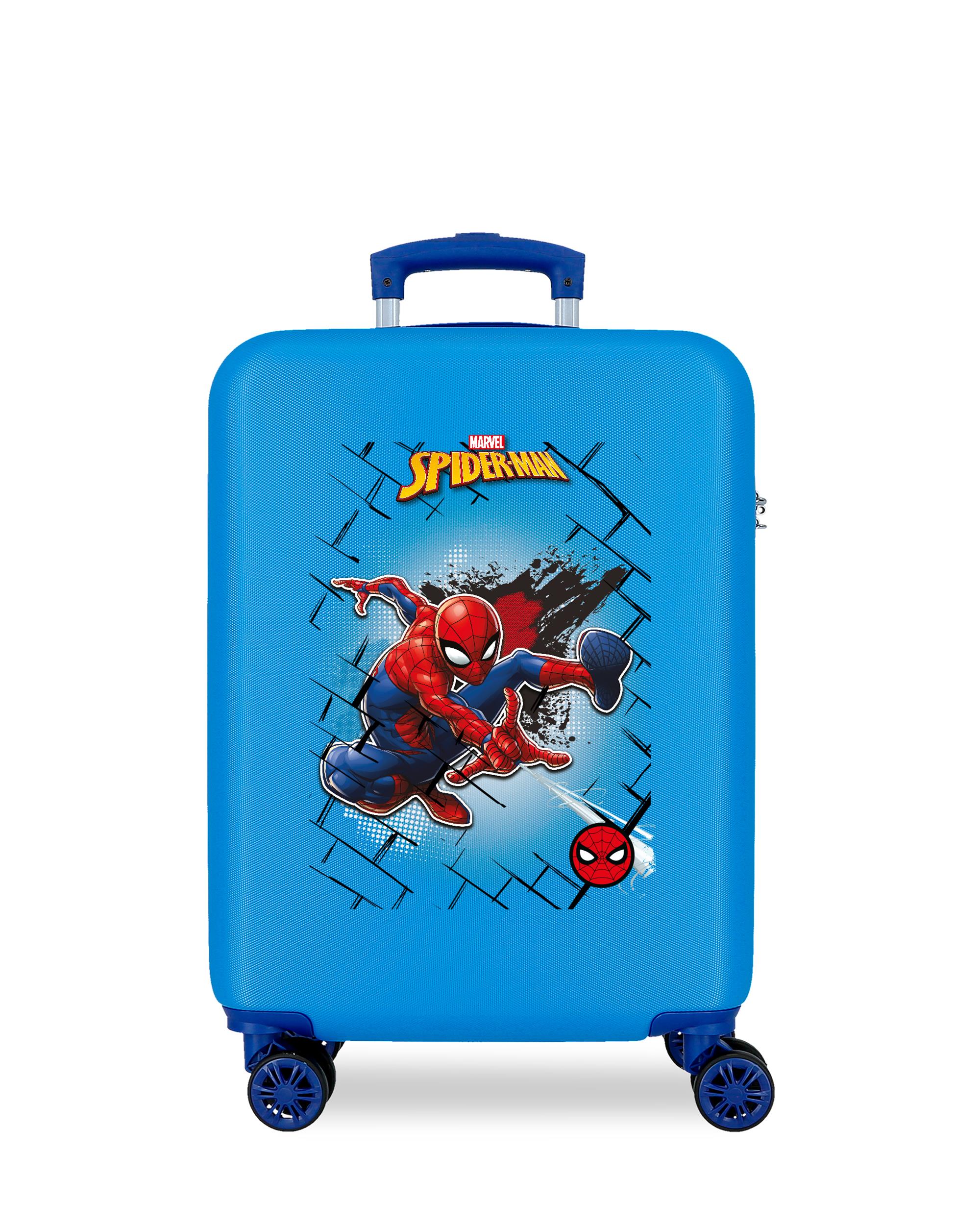 Imagem 0 de Mala de Cabine 55cm Marvel Spiderman Red Abs com Capacidade de 41,8l