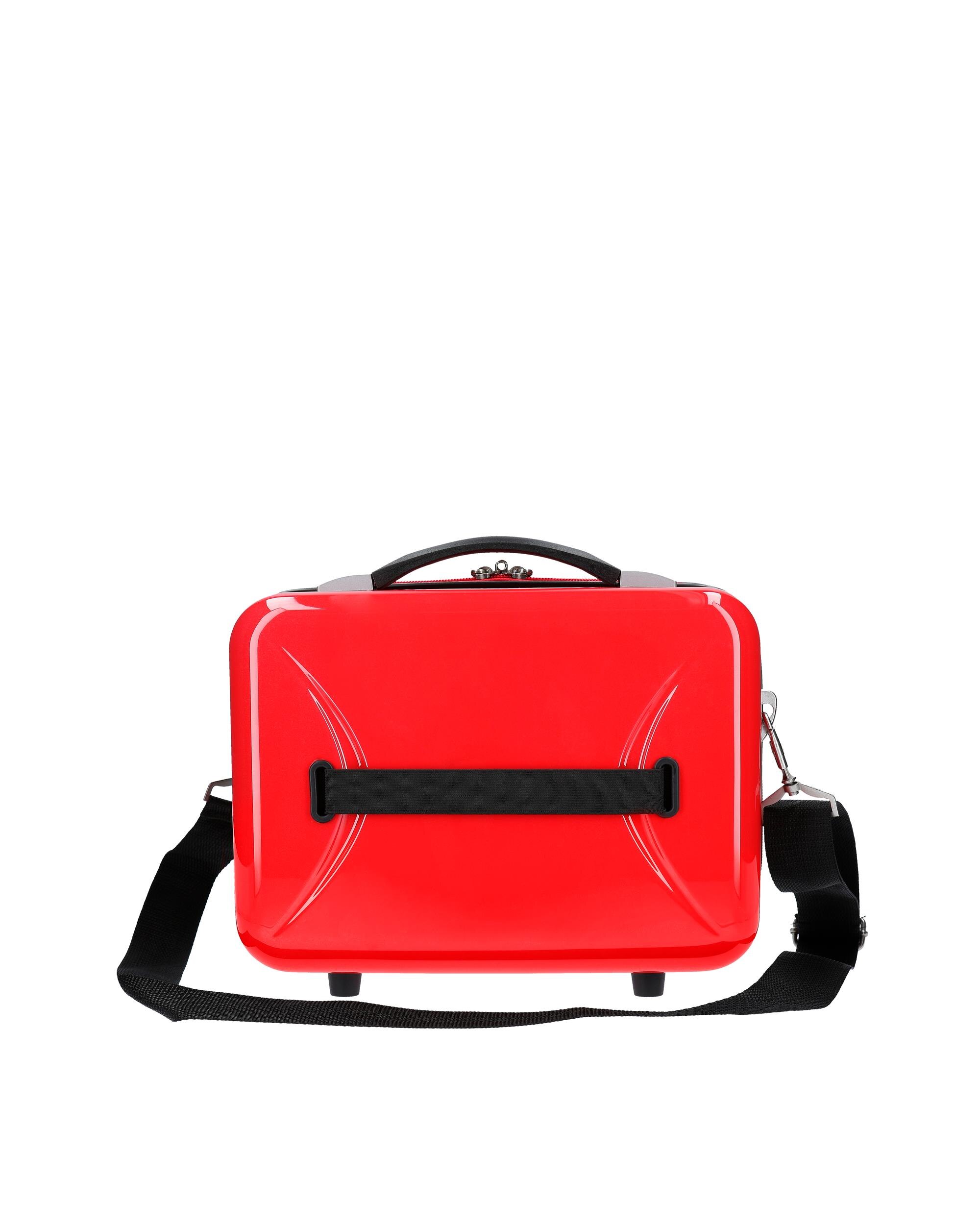 Necessaire Infantil Abs Lmq Cars com Capacidade de 9l Vermelho-2