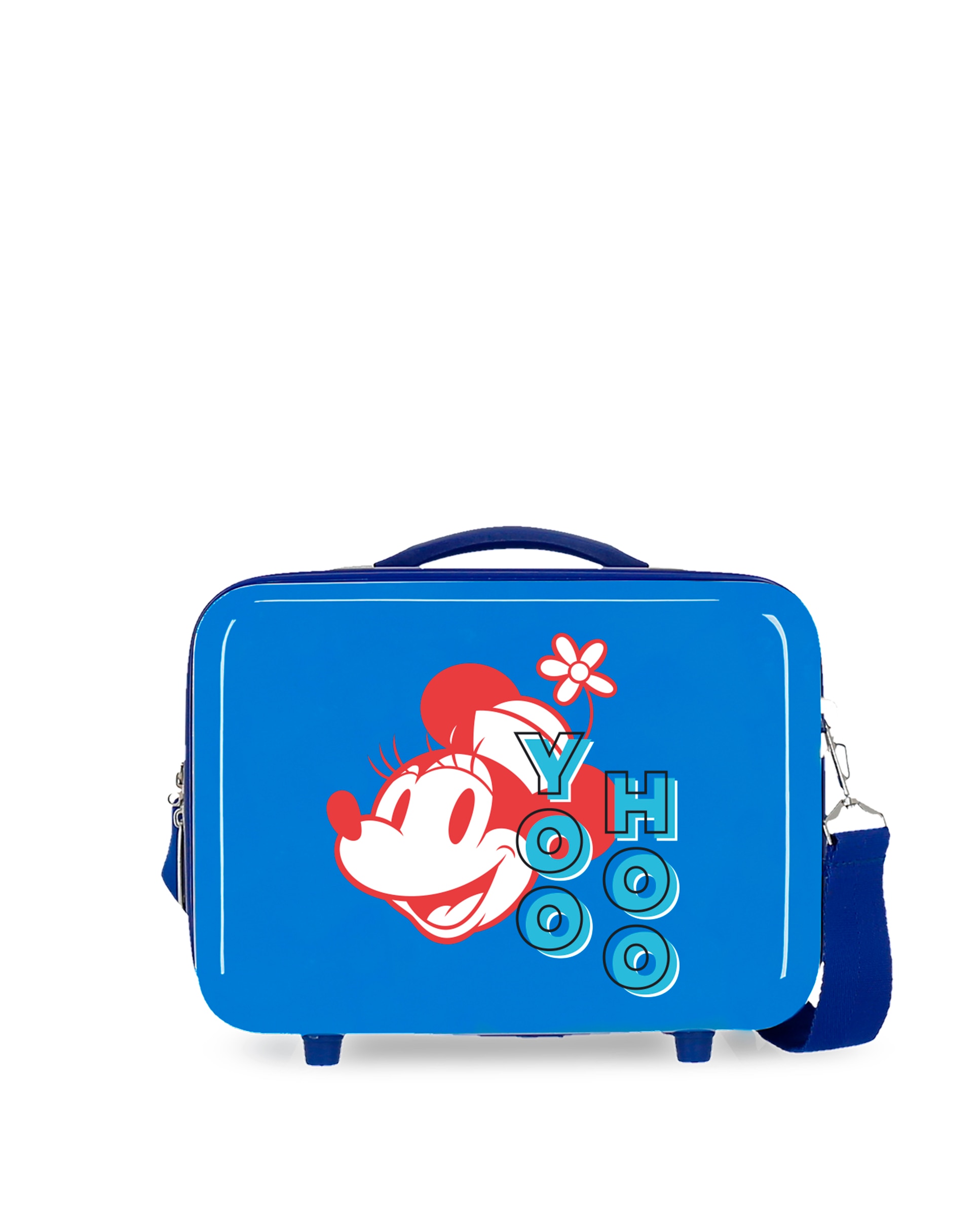 Necessaire Infantil Abs Disney Mickey Oh Boy Rígido com Capacidade de 9l Azul-1