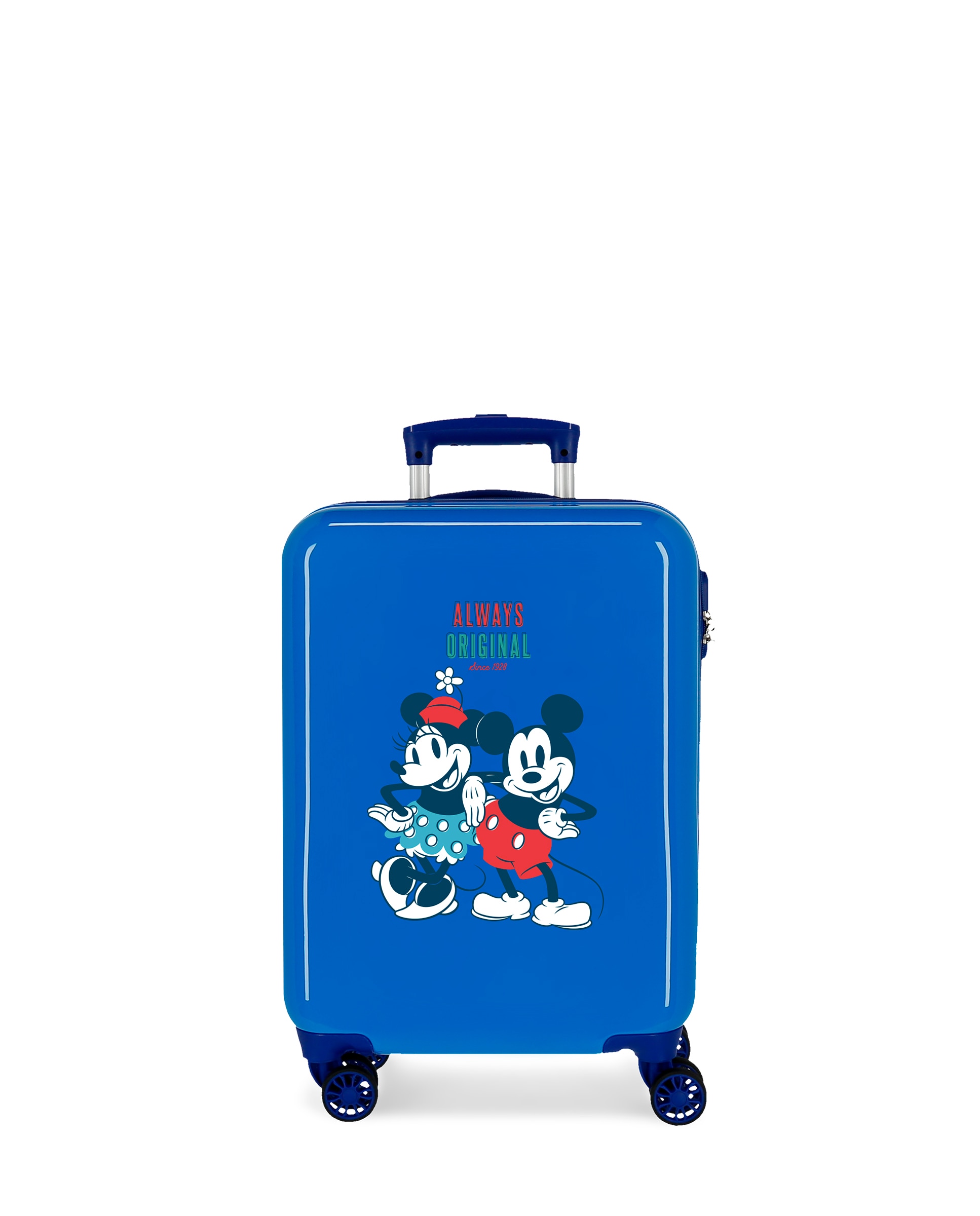Mala de Cabine Infantil Mickey Always Original Rígida com Capacidade de 34l Azul-1