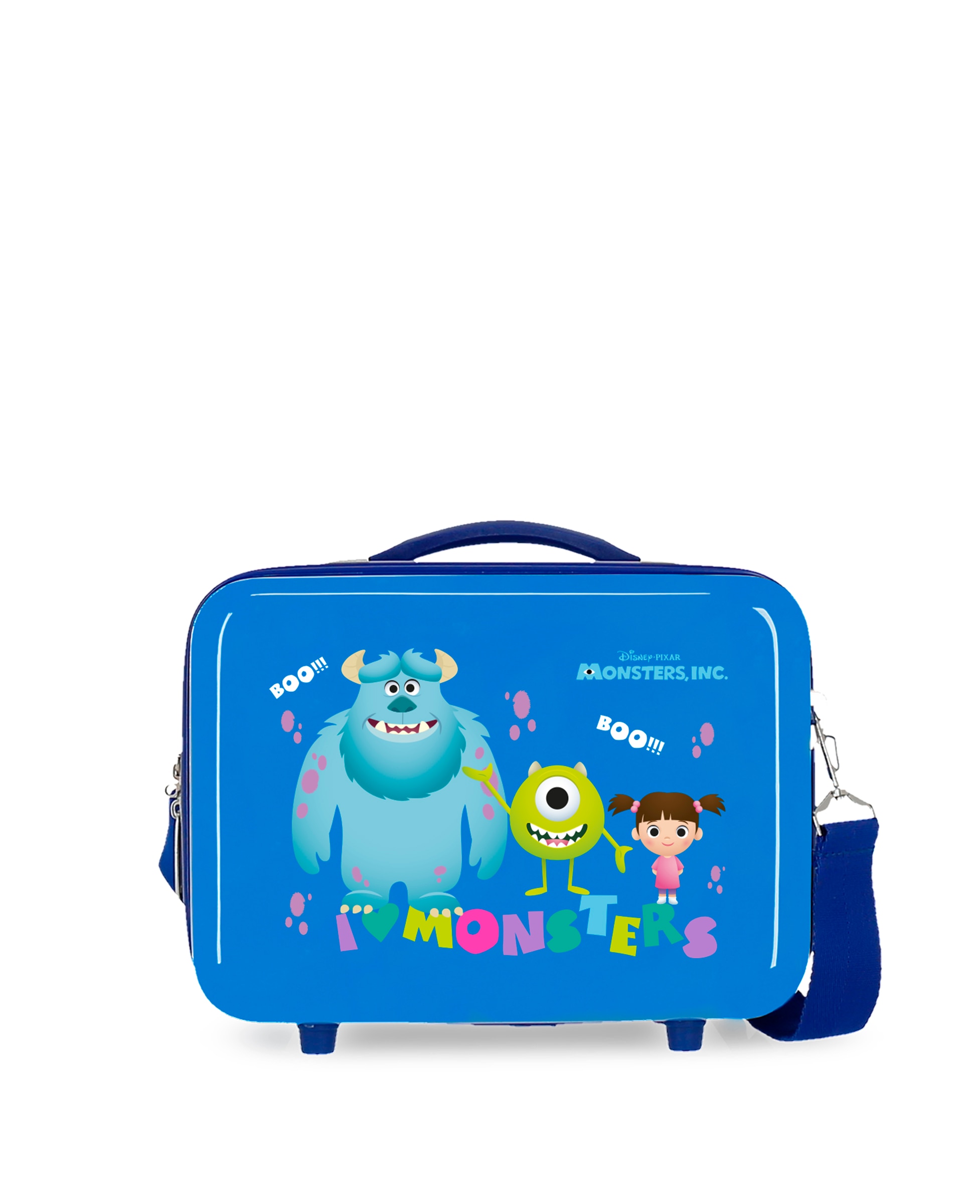 Necessaire Infantil Abs Monsters Boo! Disney com Capacidade de 9l Azul-1