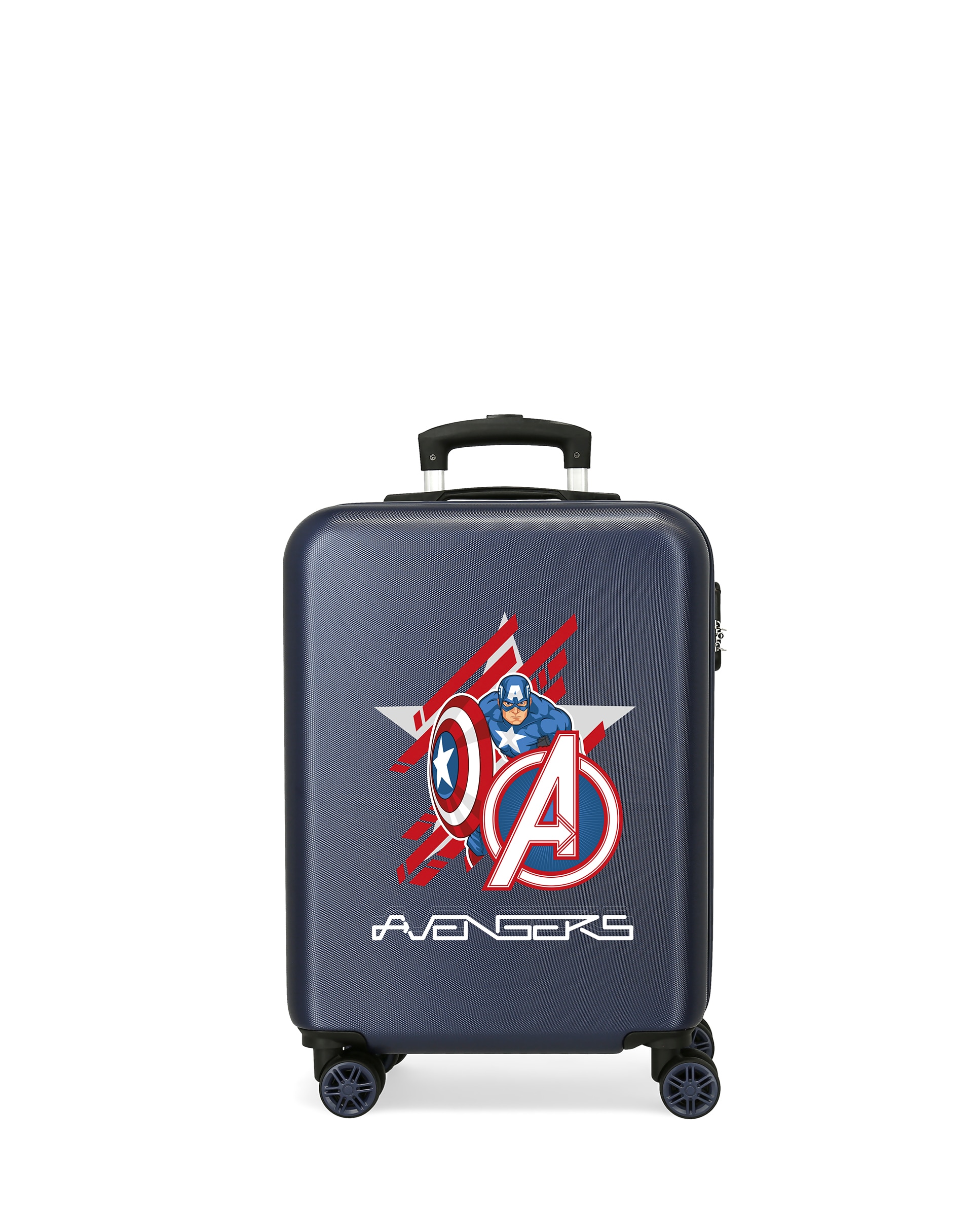 Mala de Cabine All Avengers Rígida com Capacidade de 32l Marinho-1