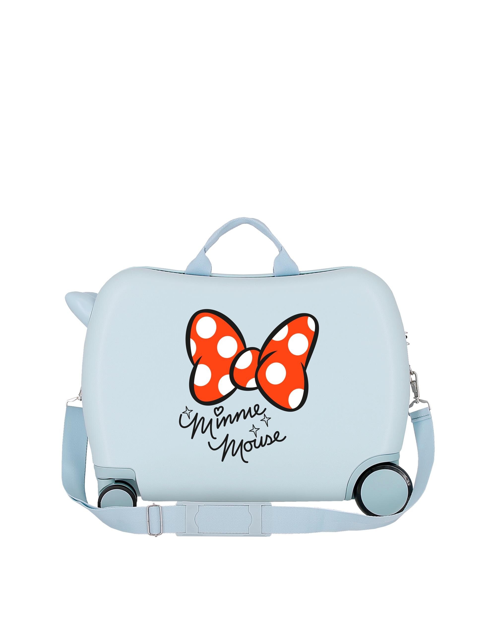 Mala de Cabine Minnie Good Vibes Only Rígida com Capacidade 34 L Azul-3