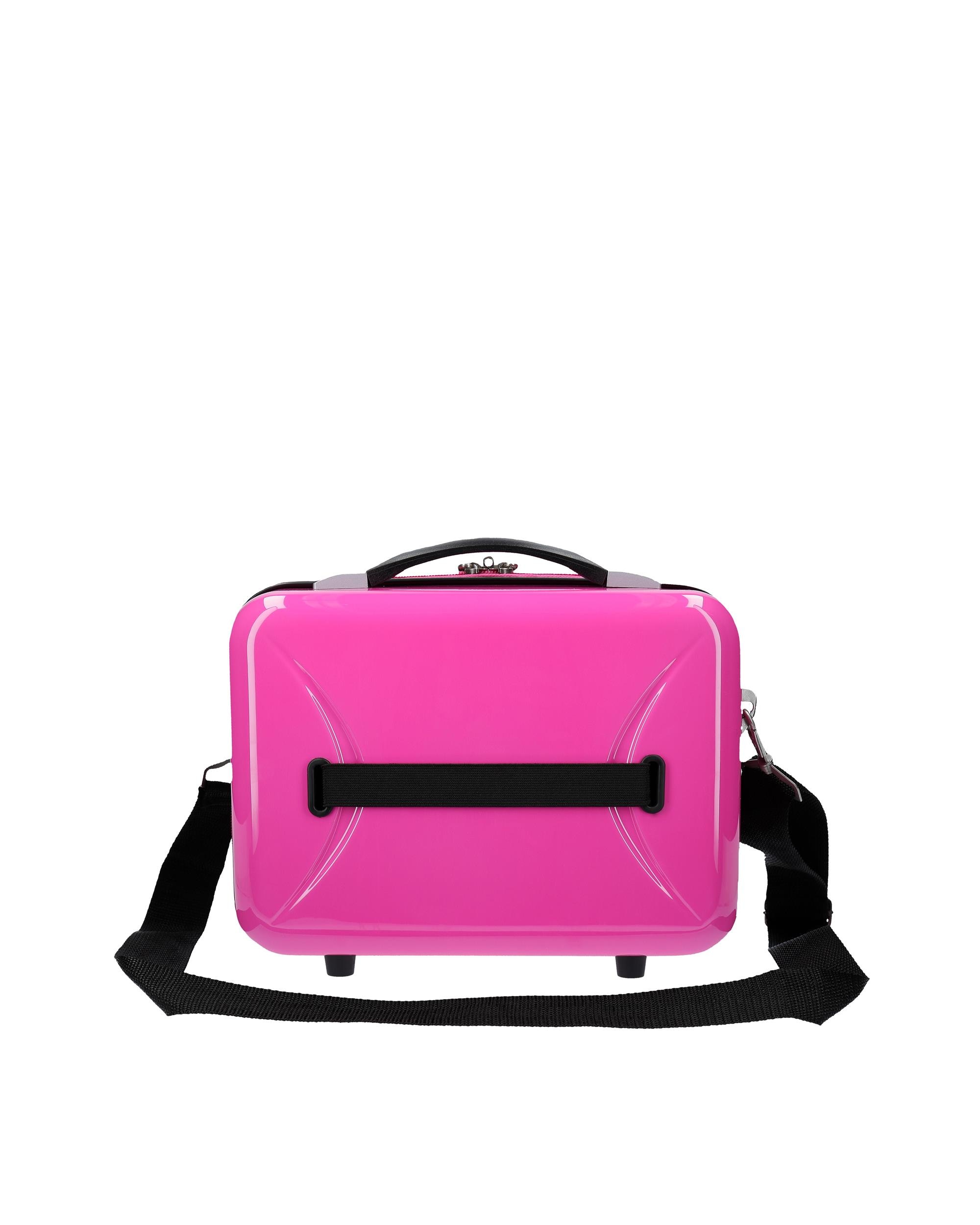 Necessaire Infantil Abs Disney Pretty Minnie Rígido com Capacidade de 9l Branco / Rosa-3