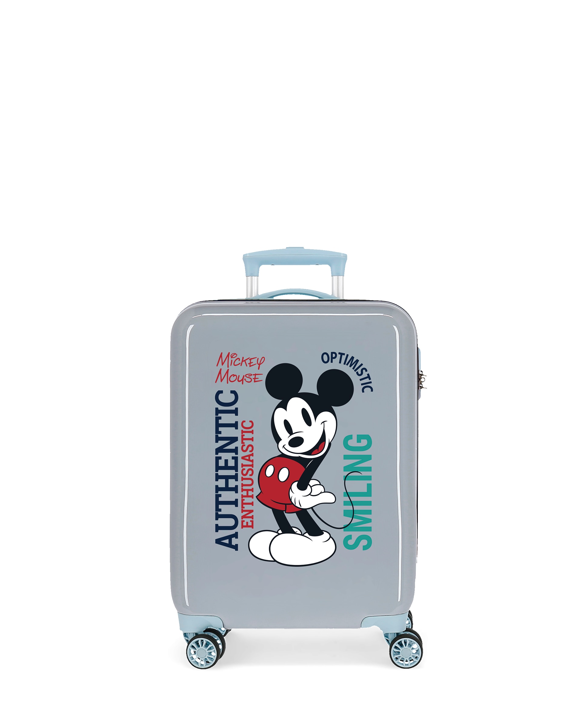 Mala de Cabine Infantil Mickey Original Rígida com Capacidade 34 L Cinzento-1