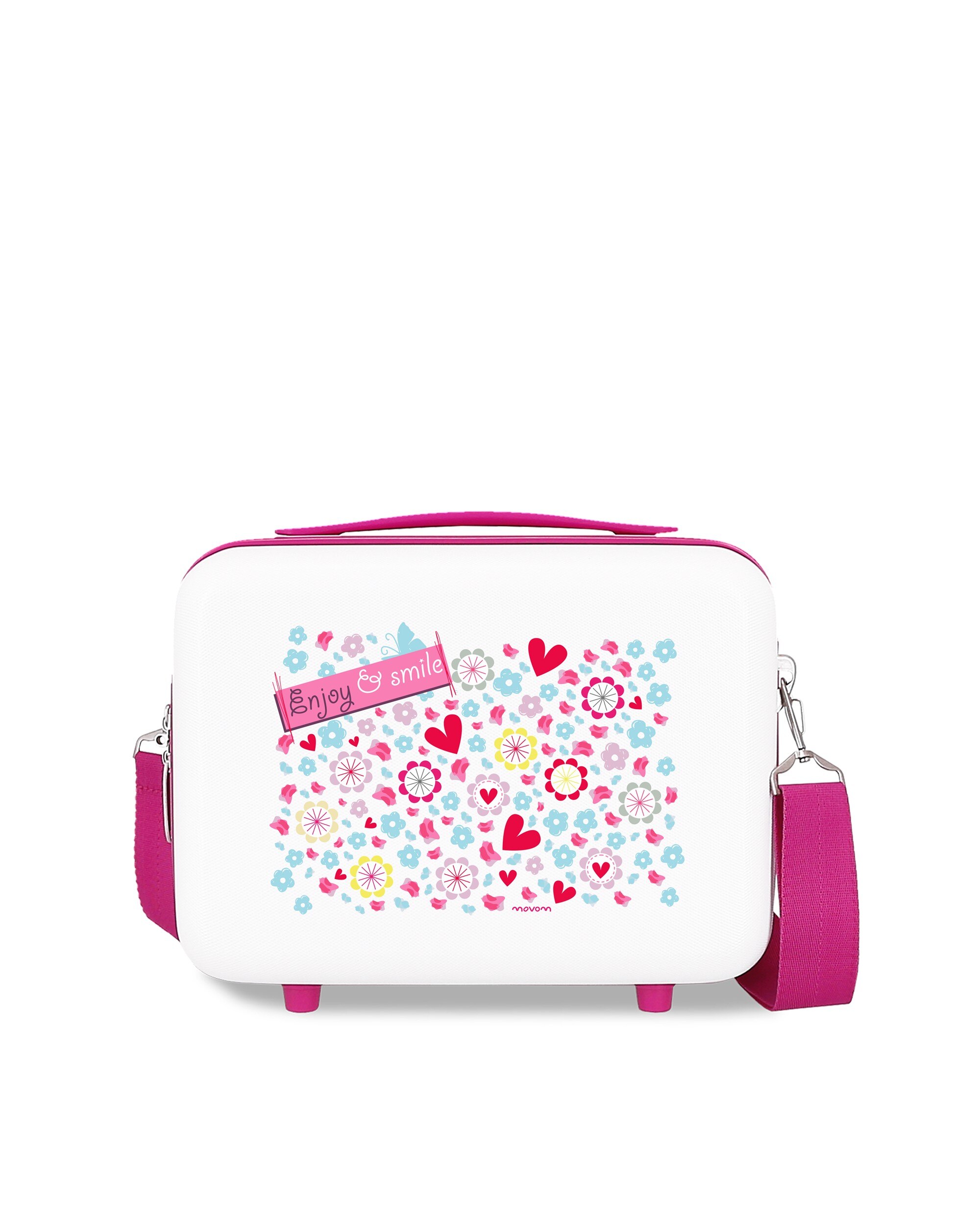 Imagem 0 de Necessaire Movom Enjoy & Smile Happy Time Rígido com Capacidade de 9l