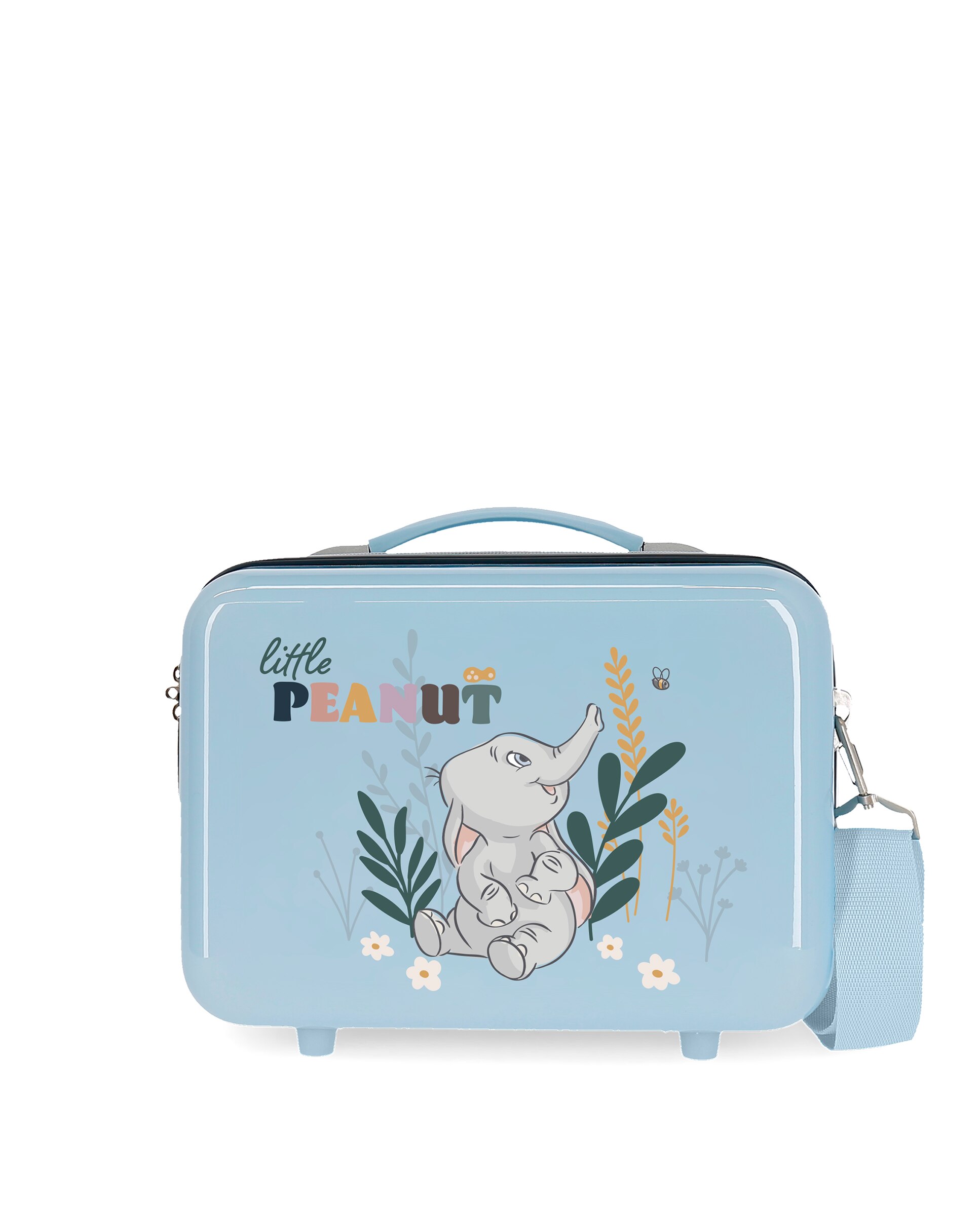 Necessaire em Abs Before The Bloom Dumbo Rígido Adaptável a Trolley Azul-1