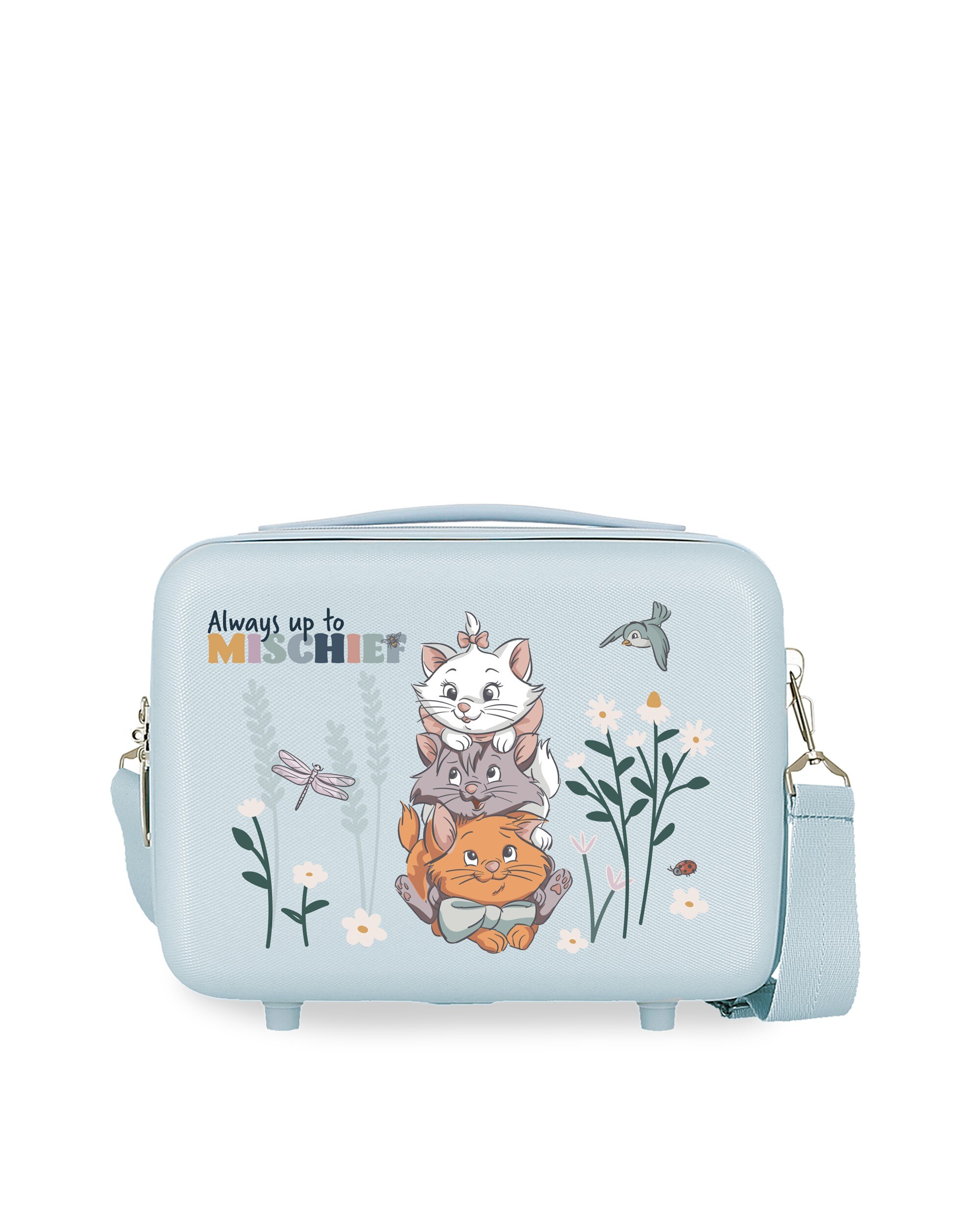 Imagem 0 de Necessaire em Abs Before The Bloom Aristogatos Rígido Adaptável a Trolley