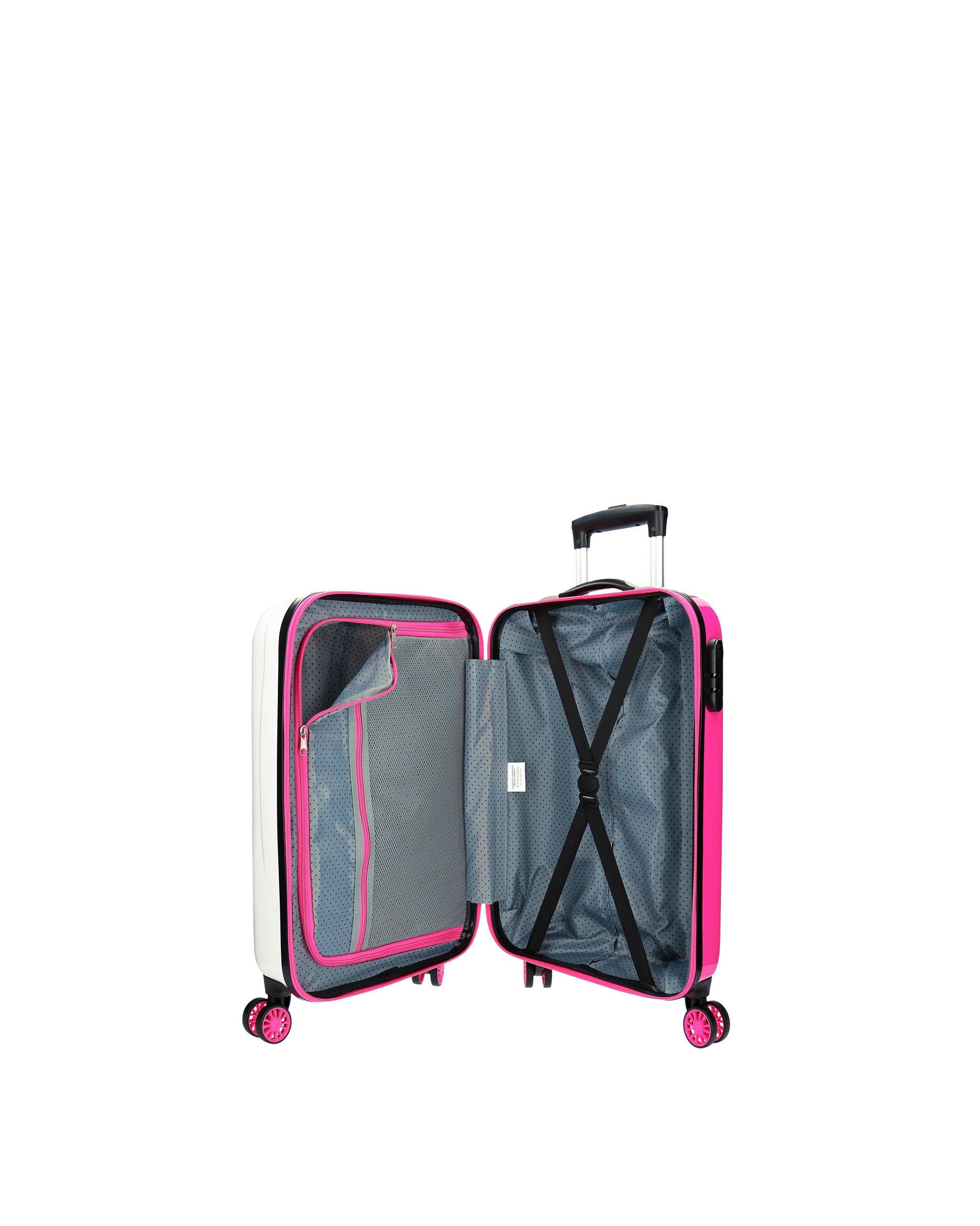 Mala de Cabine Estela Noe Rígida com Capacidade de 34l Multicolor-5