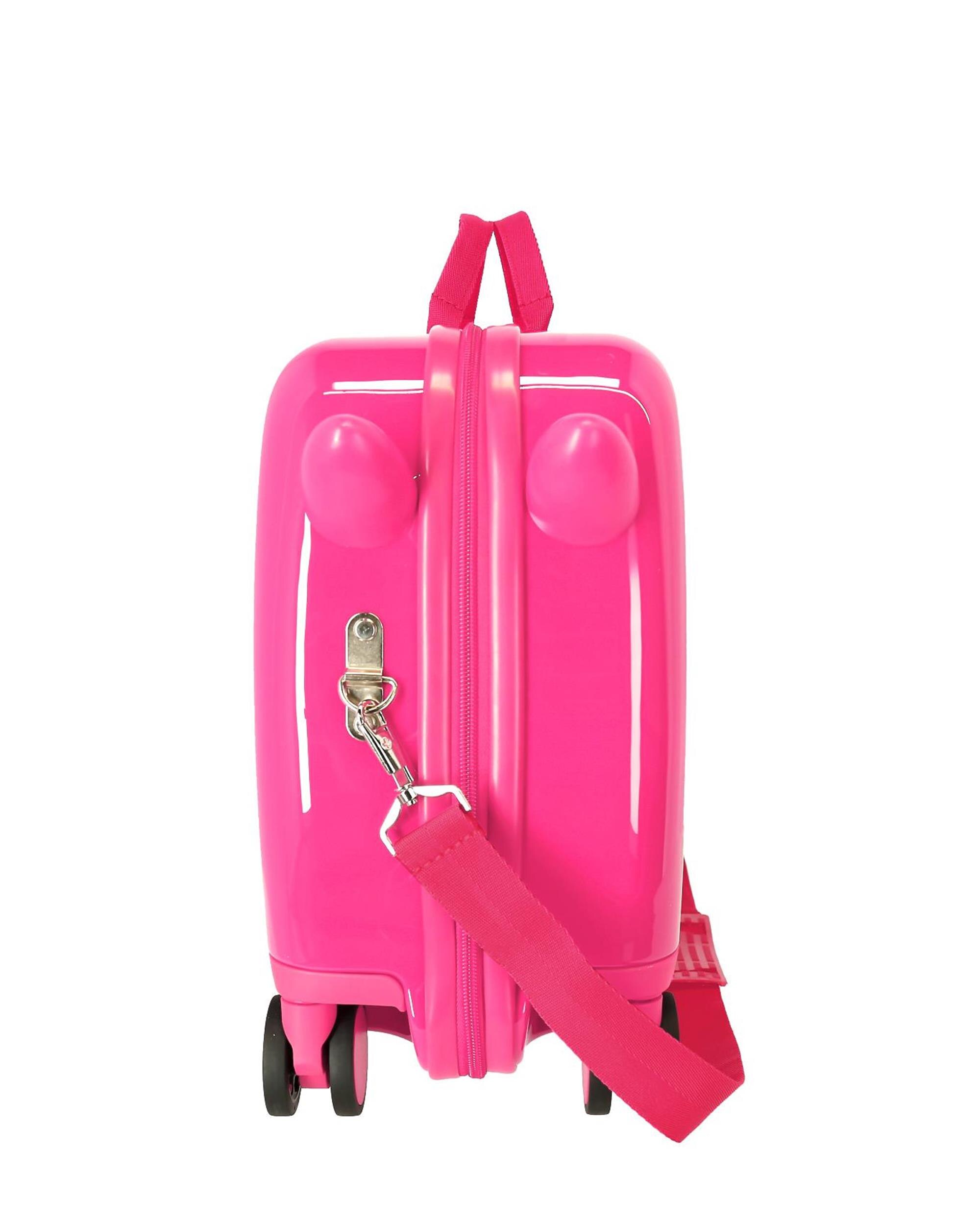 Mala Infantil de Cabine Patrulha Pata Follow Your Rainbow Rígida com Capacidade de 34l Rosa / Verde-4