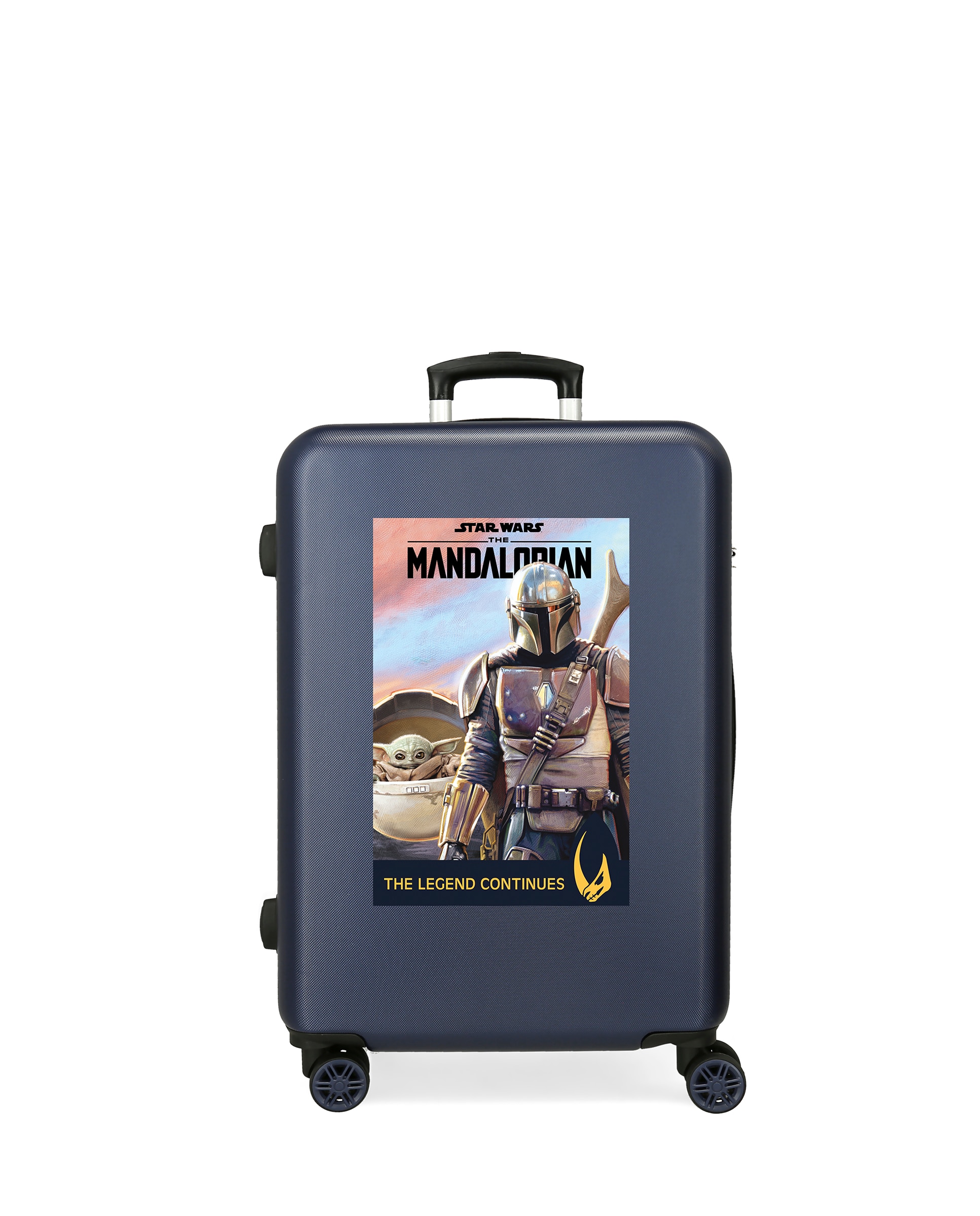 Trolley Médio Star Wars Legend Continue Rígido 56L Azul-1
