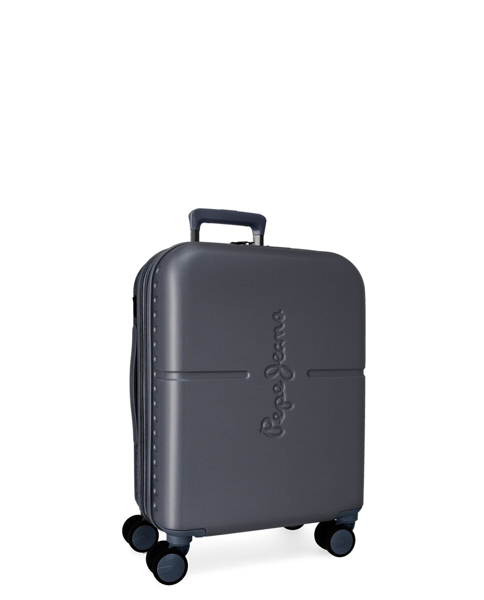 Mala de Cabine Highlight Rígida Expansível com Capacidade de 37l Azul-marinho-1