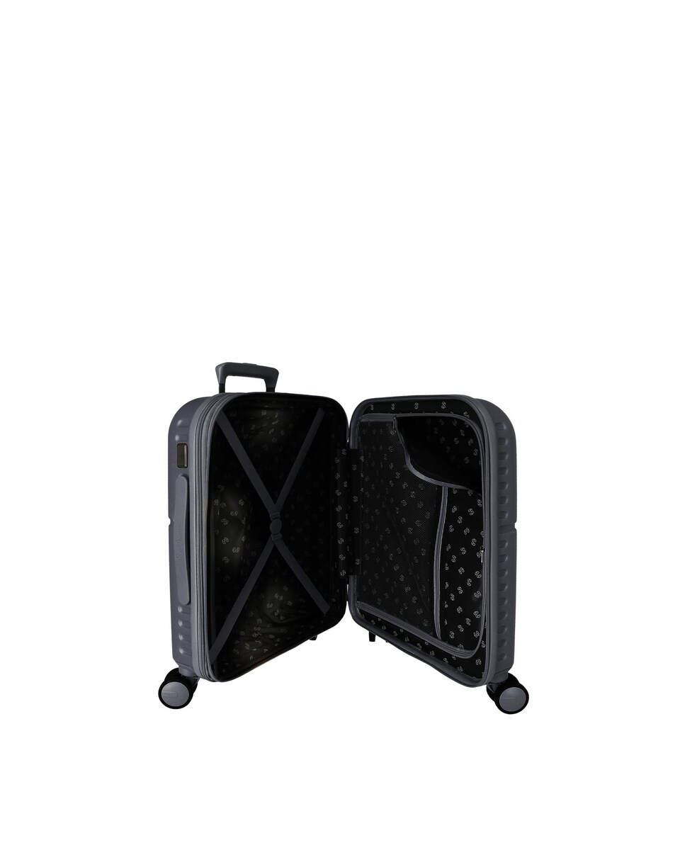 Mala de Cabine Highlight Rígida Expansível com Capacidade de 37l Azul-marinho-5