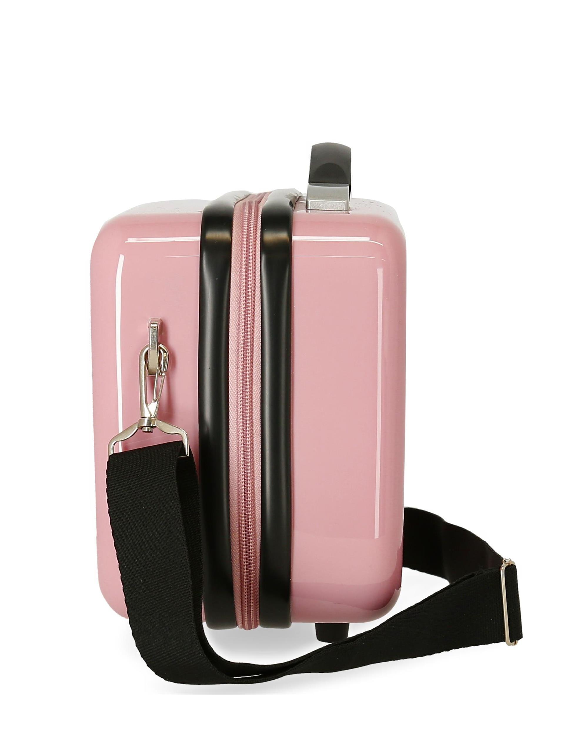 Necessaire Abs Carol Adaptável a Trolley com Capacidade de 9l Rosa-4