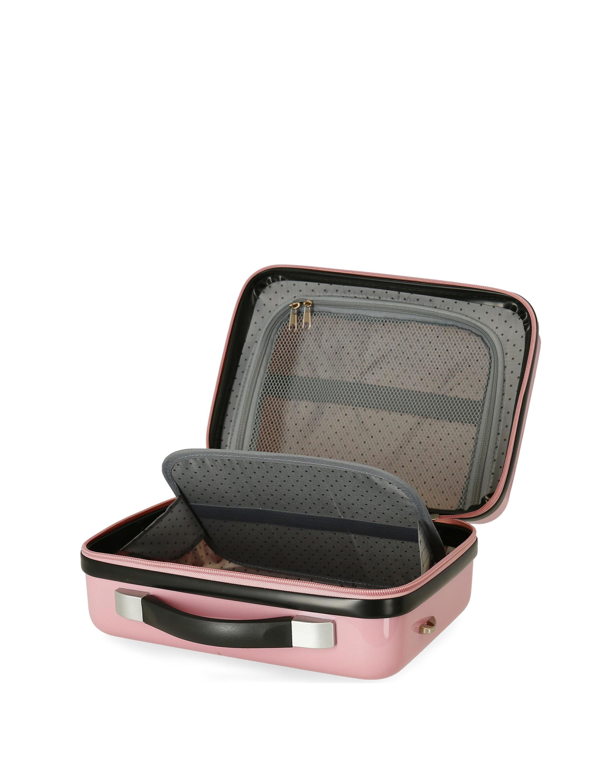 Necessaire Abs Carol Adaptável a Trolley com Capacidade de 9l Rosa-6