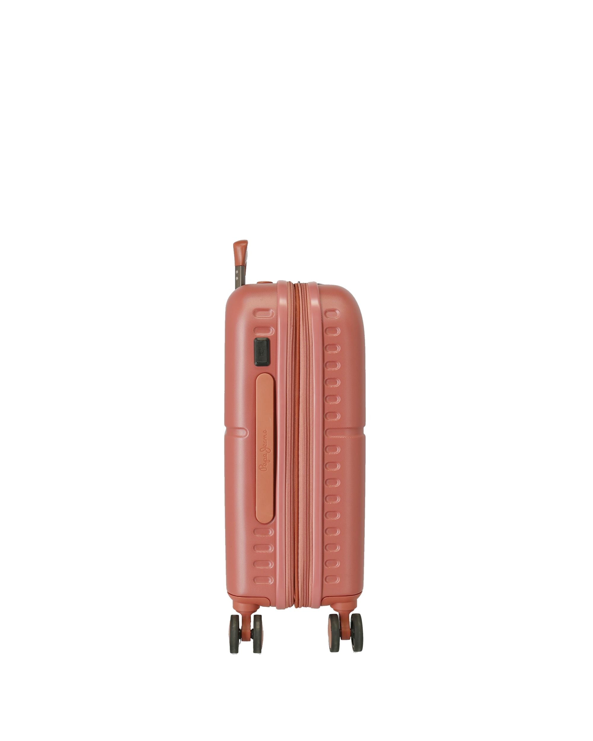 Mala de Cabine Laila Rígida Expansível com Capacidade de 37l Vermelho-2