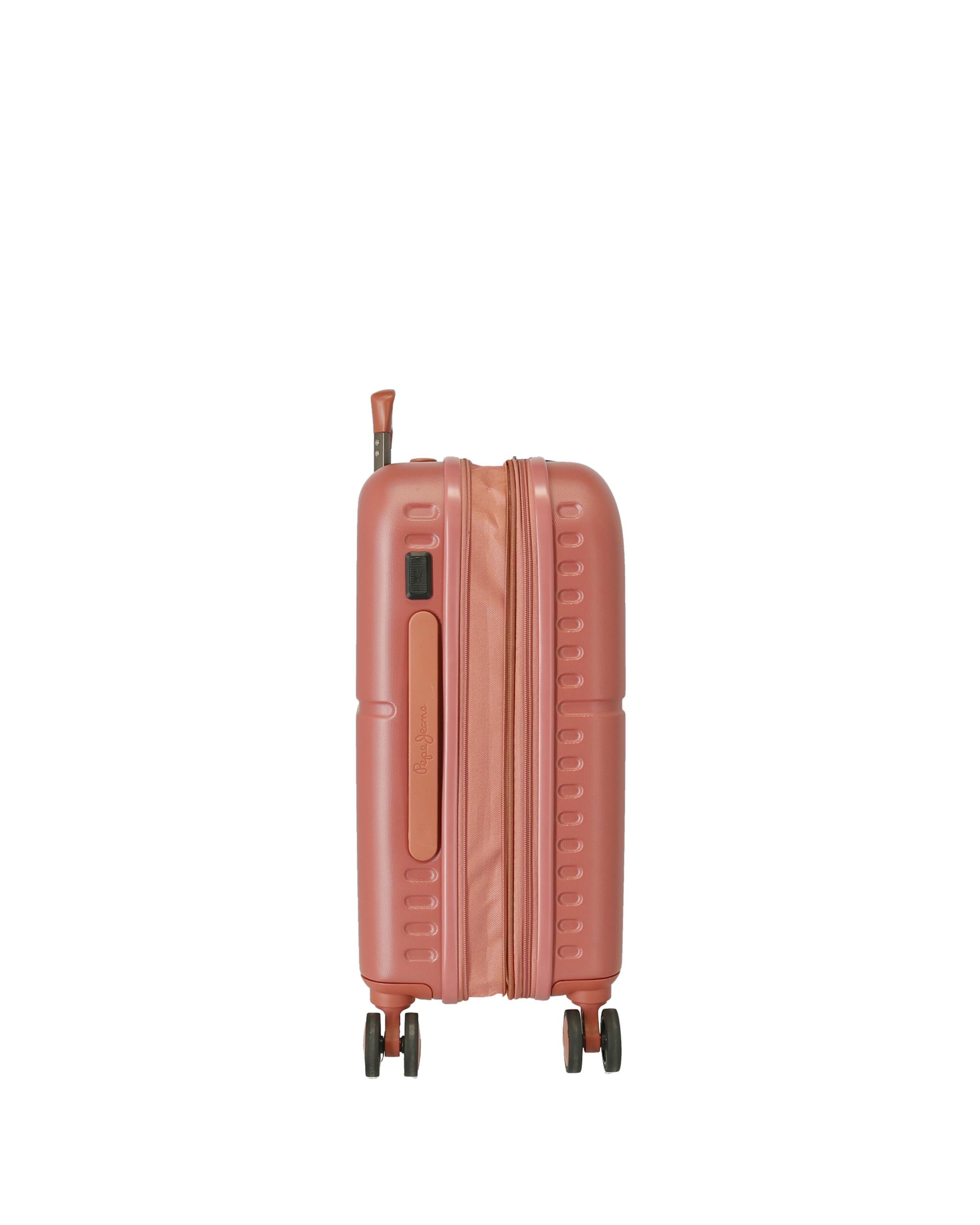 Mala de Cabine Laila Rígida Expansível com Capacidade de 37l Vermelho-6