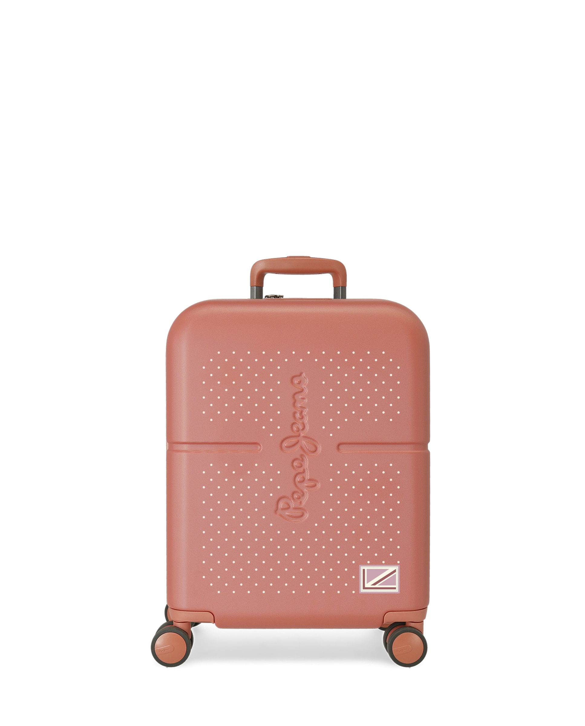 Mala de Cabine Laila Rígida com Capacidade de 37l Vermelho-telha-1