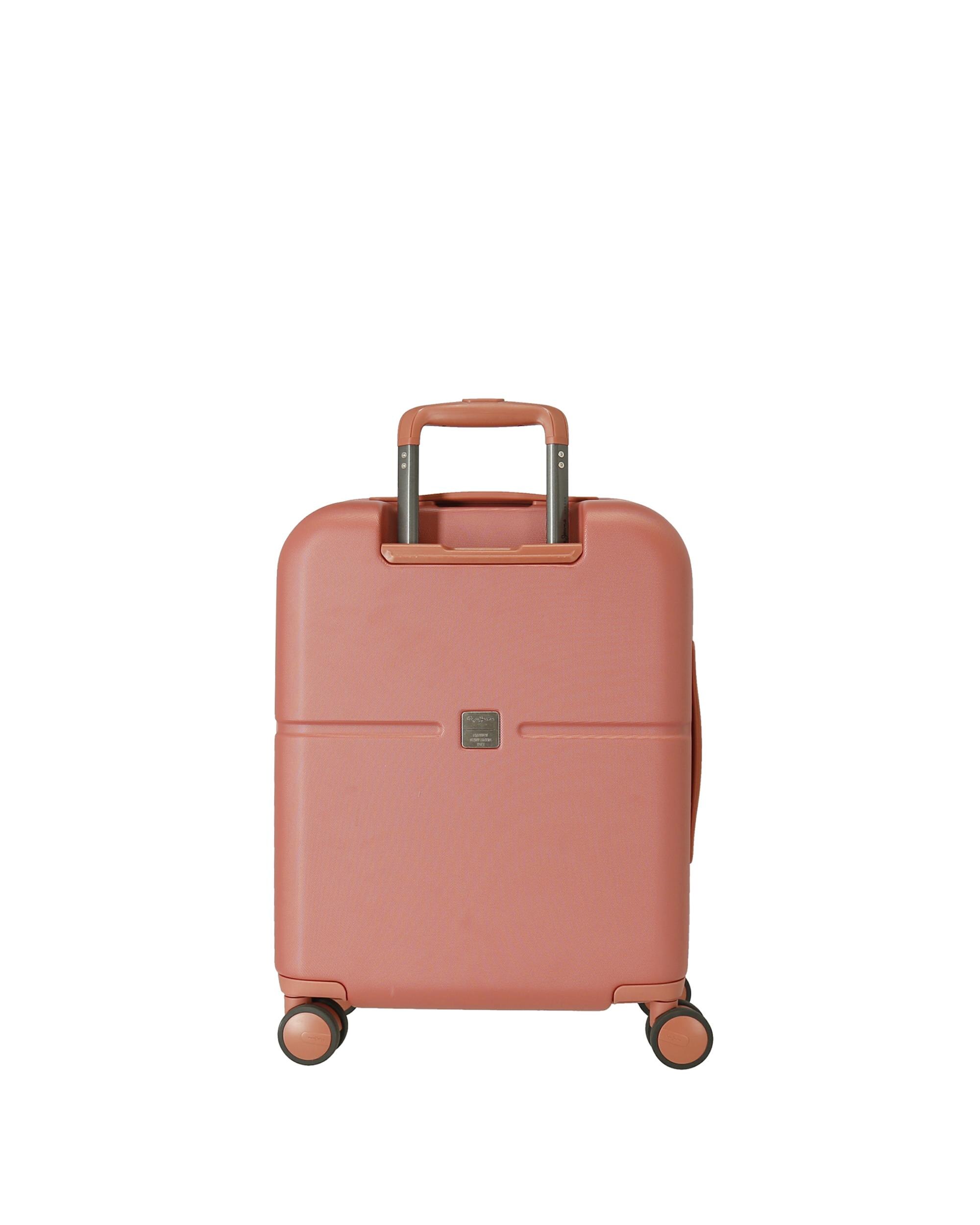 Mala de Cabine Laila Rígida com Capacidade de 37l Vermelho-telha-3
