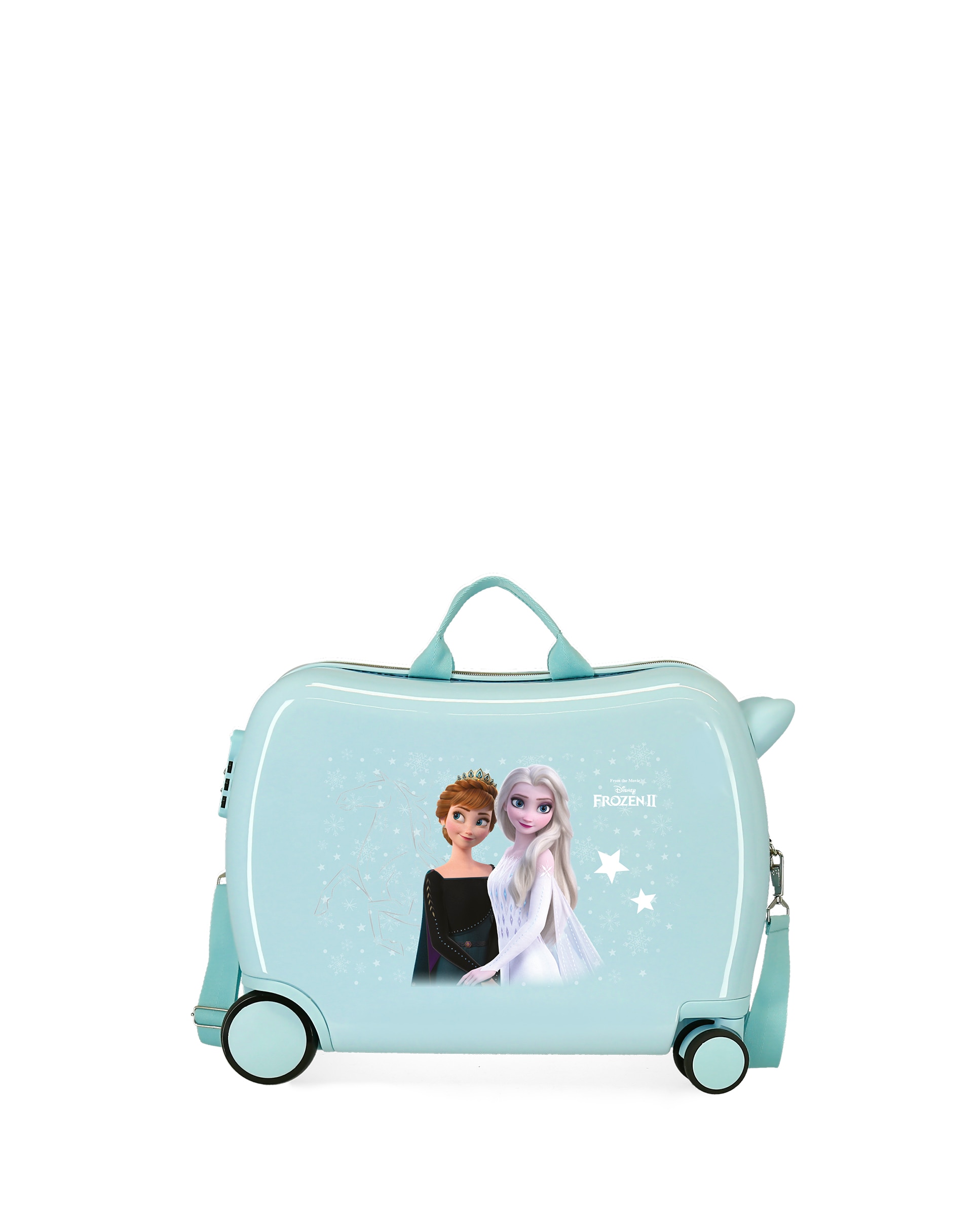 Mala de Cabine Infantil Frosted Light Rígida com Capacidade de 34l Azul-1