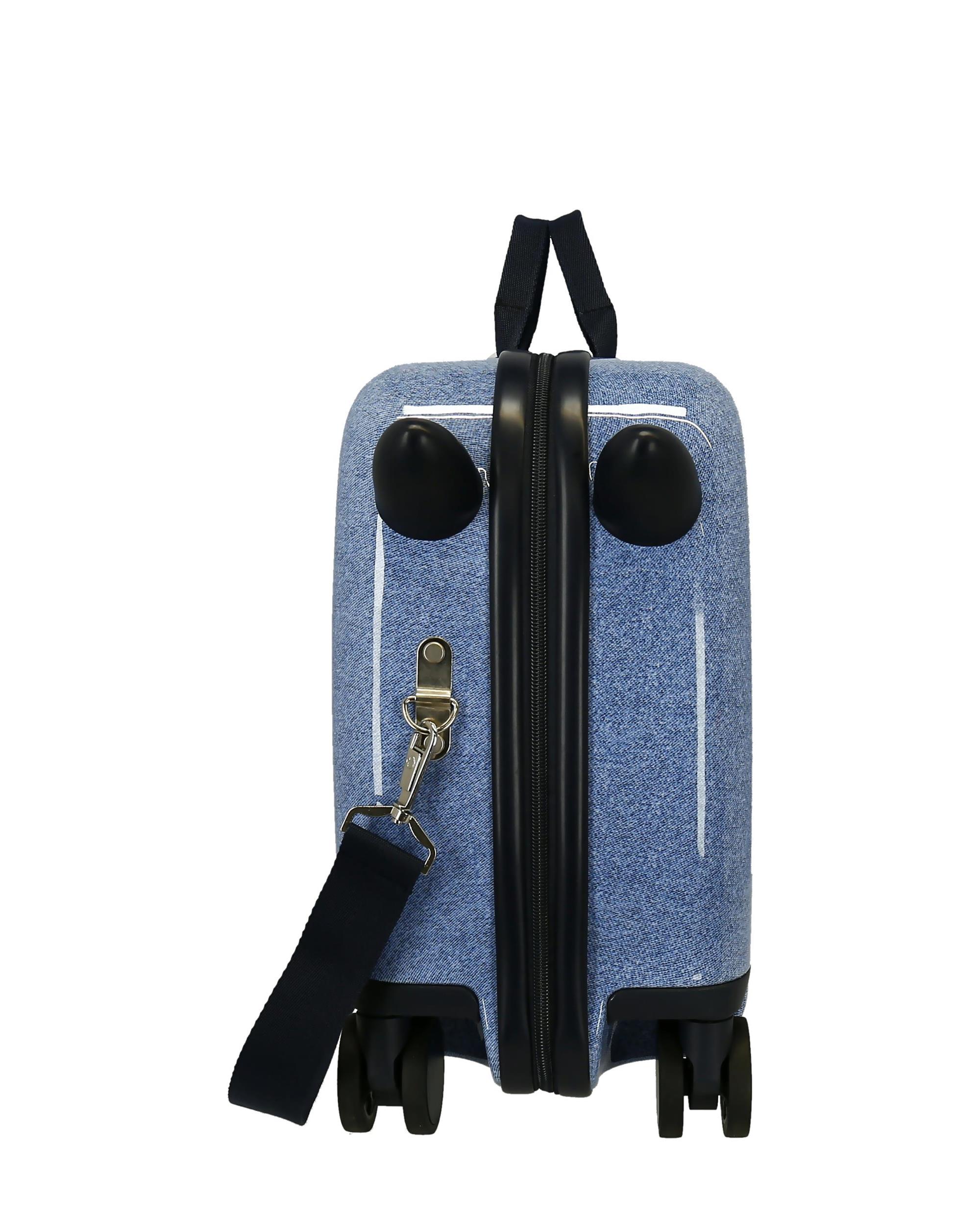 Mala de Cabine Infantil Make It Rain Bows Rígida com Capacidade de 34l Azul-2