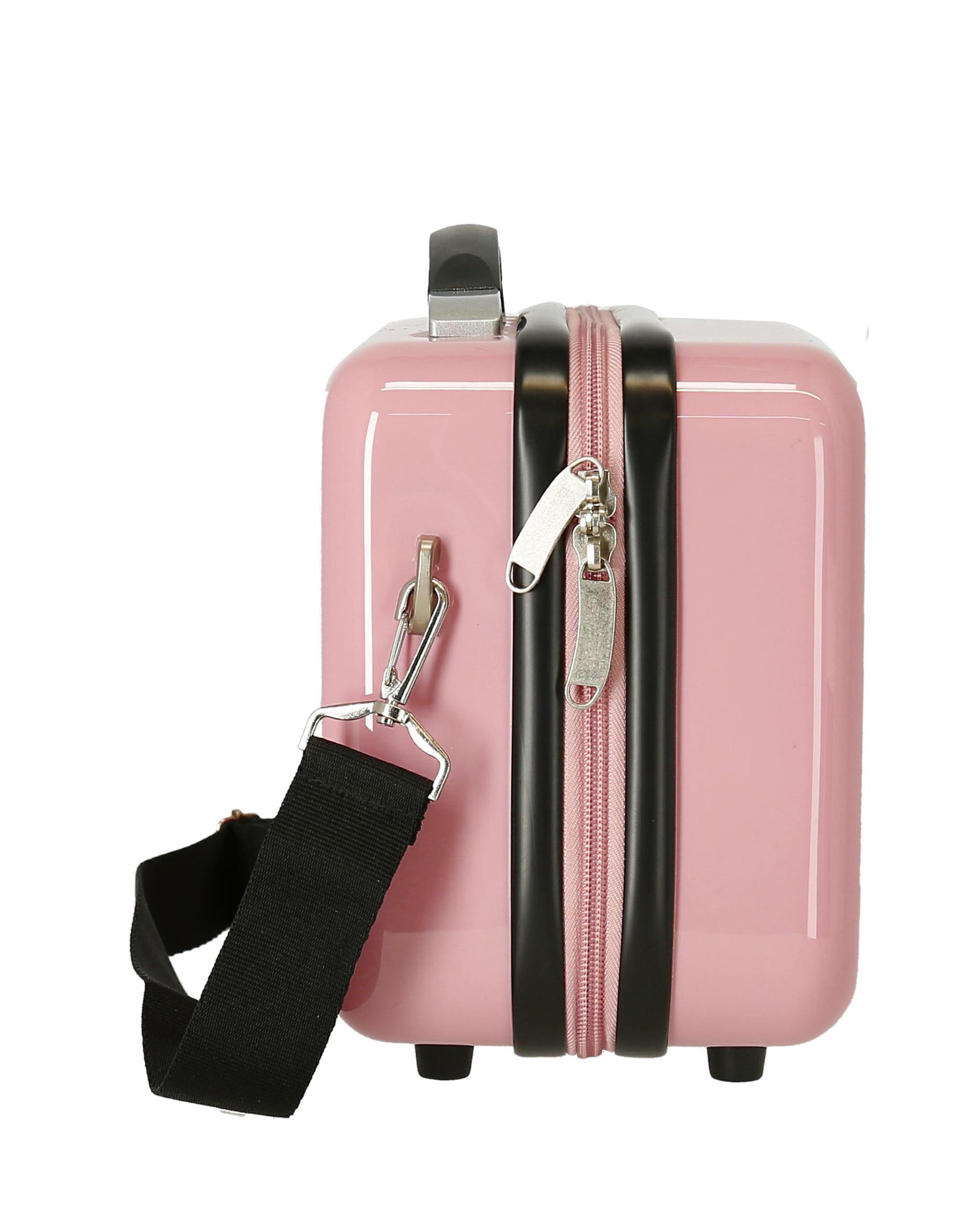 Necessaire Mickey Outline Rígido com Capacidade de 9l Rosa-2