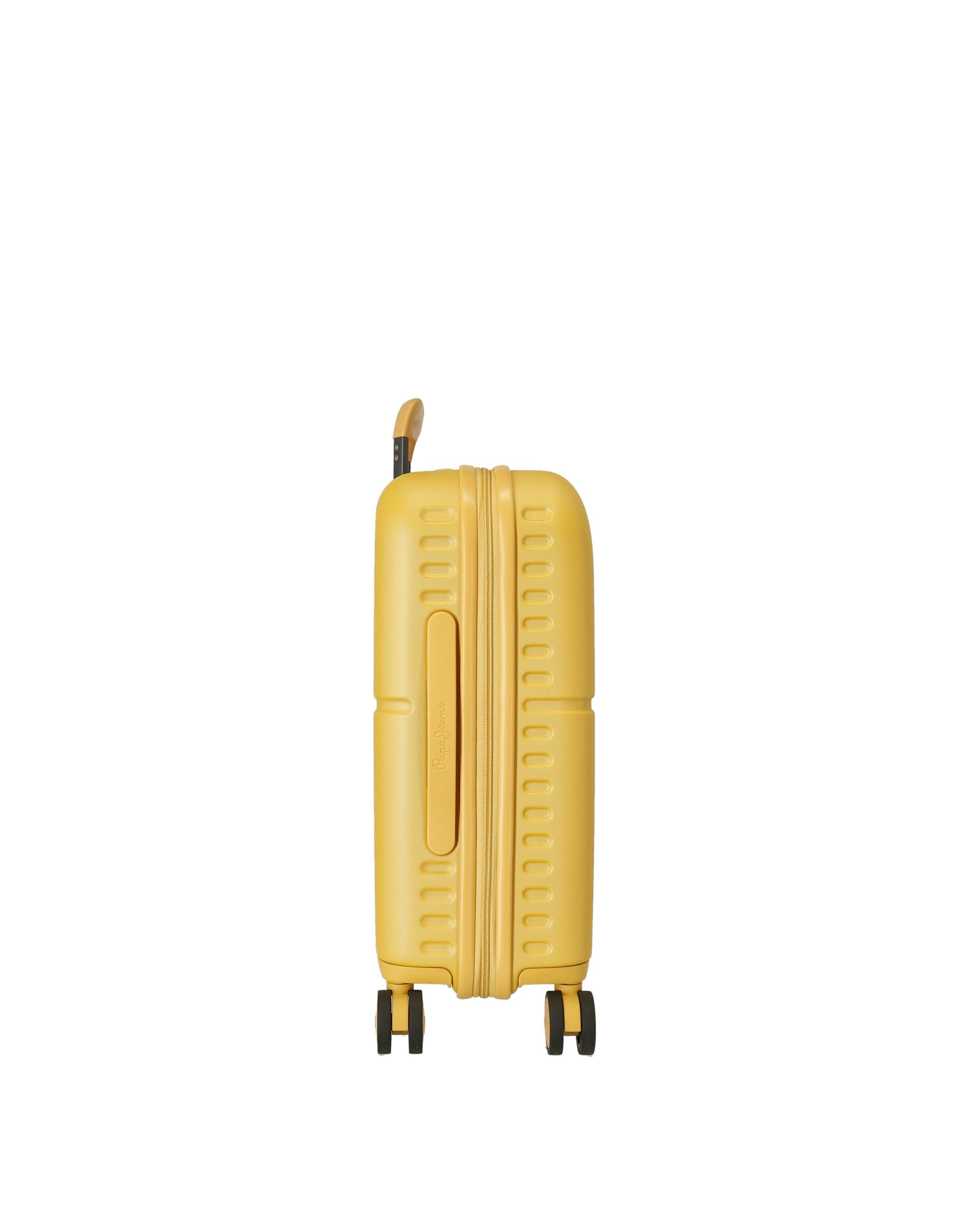 Mala de Cabine Highlight Rígida com Capacidade de 37l Amarelo-2