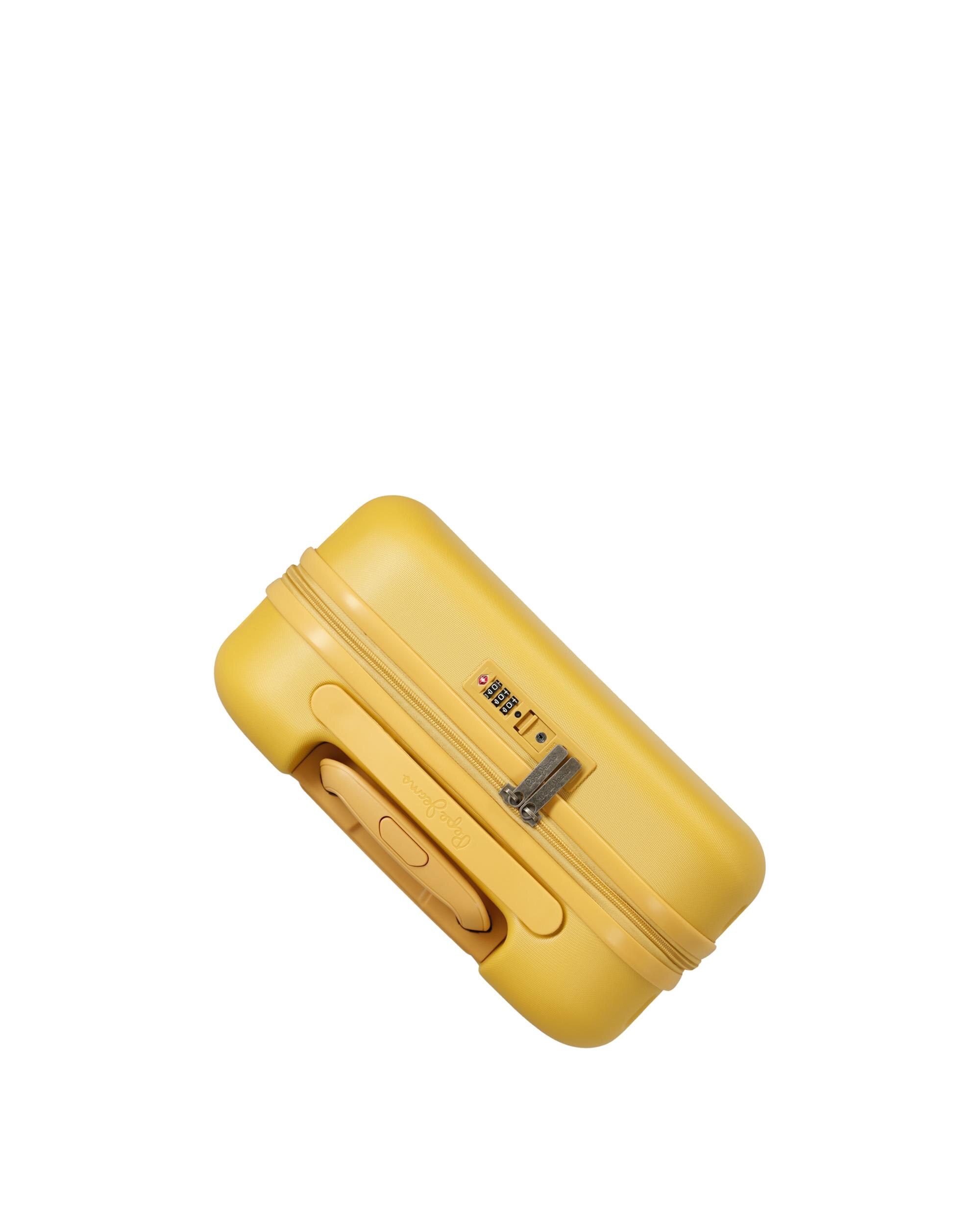 Mala de Cabine Highlight Rígida com Capacidade de 37l Amarelo-6