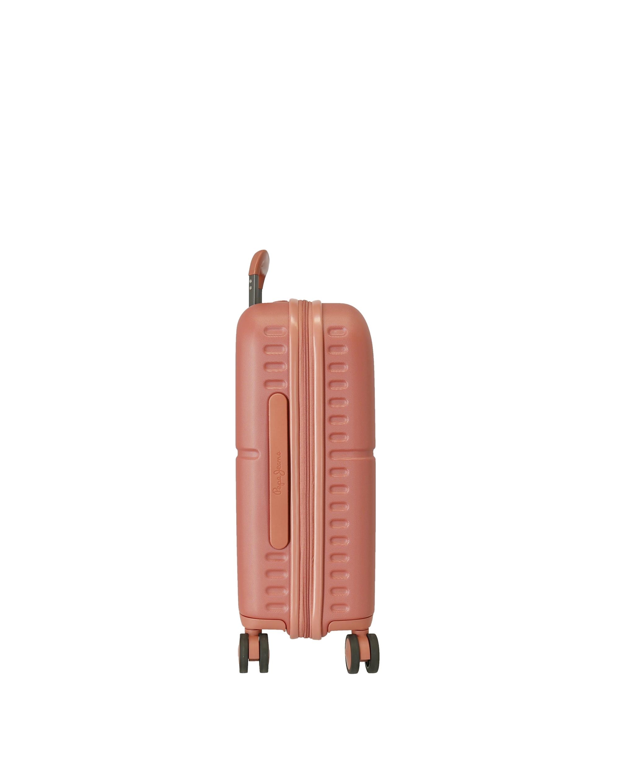 Mala de Cabine Highlight Rígida com Capacidade de 37l Vermelho-telha-2