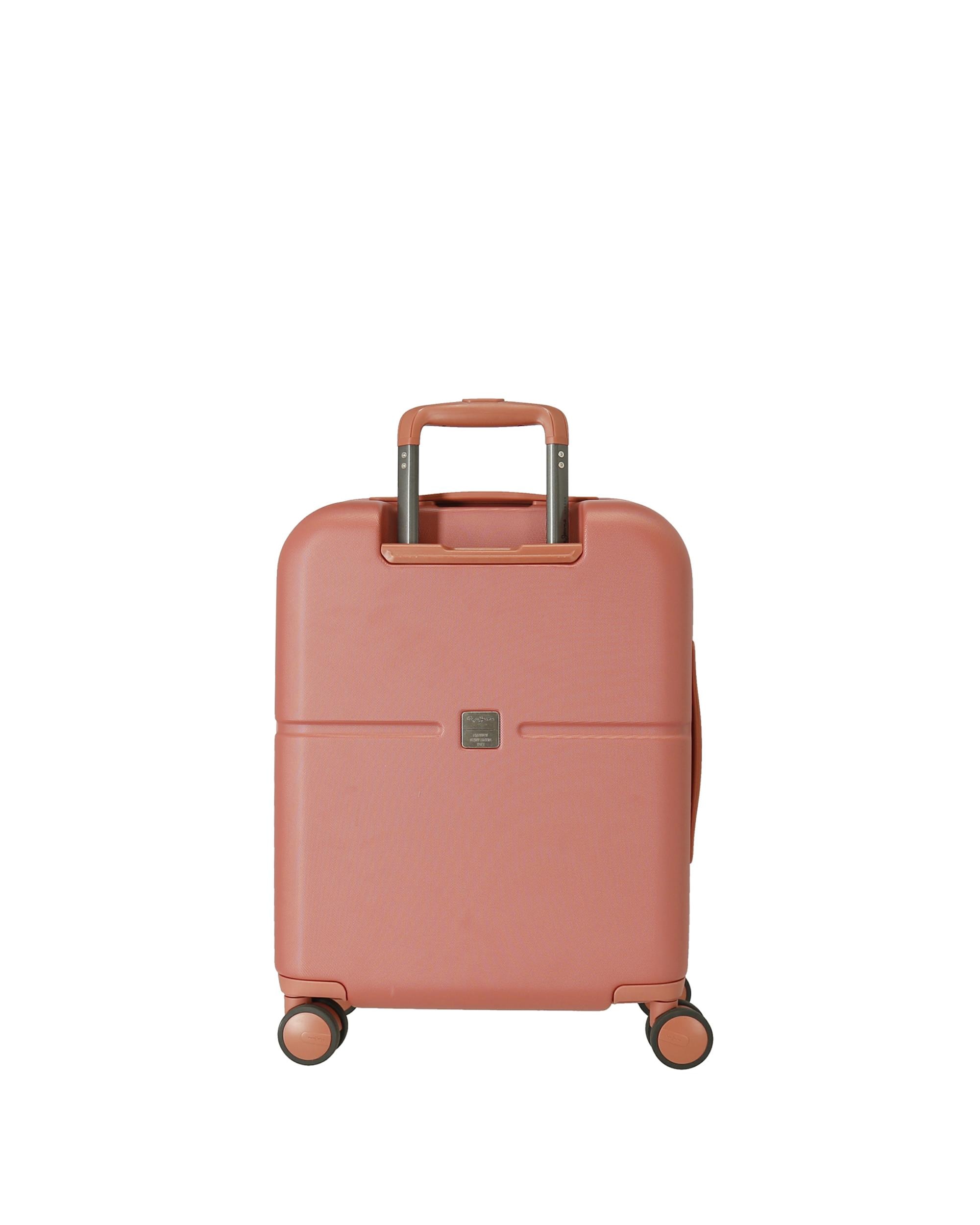 Mala de Cabine Highlight Rígida com Capacidade de 37l Vermelho-telha-3