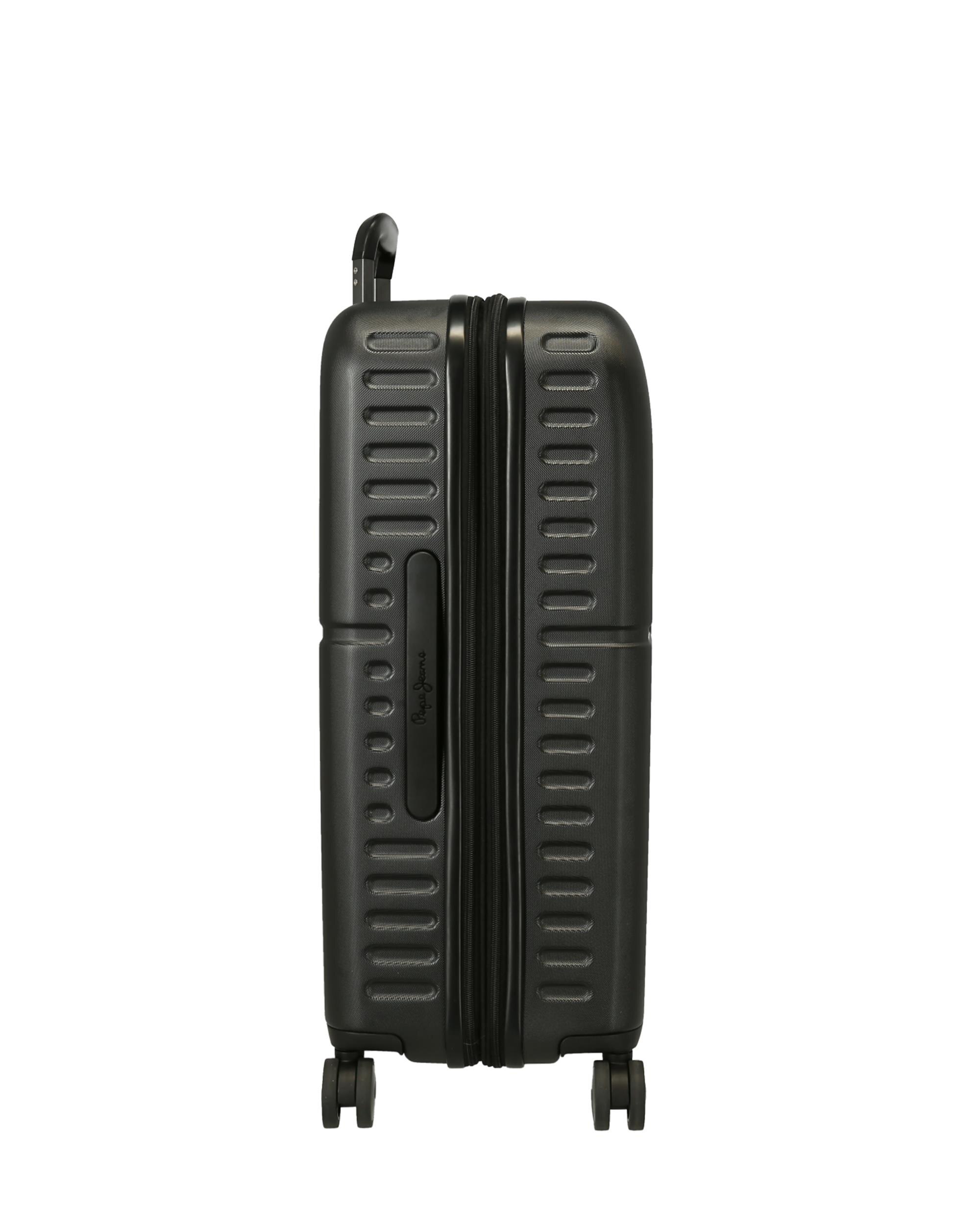 Mala Média Highlight Rígida Expansível com Capacidade de 79l Preto-2