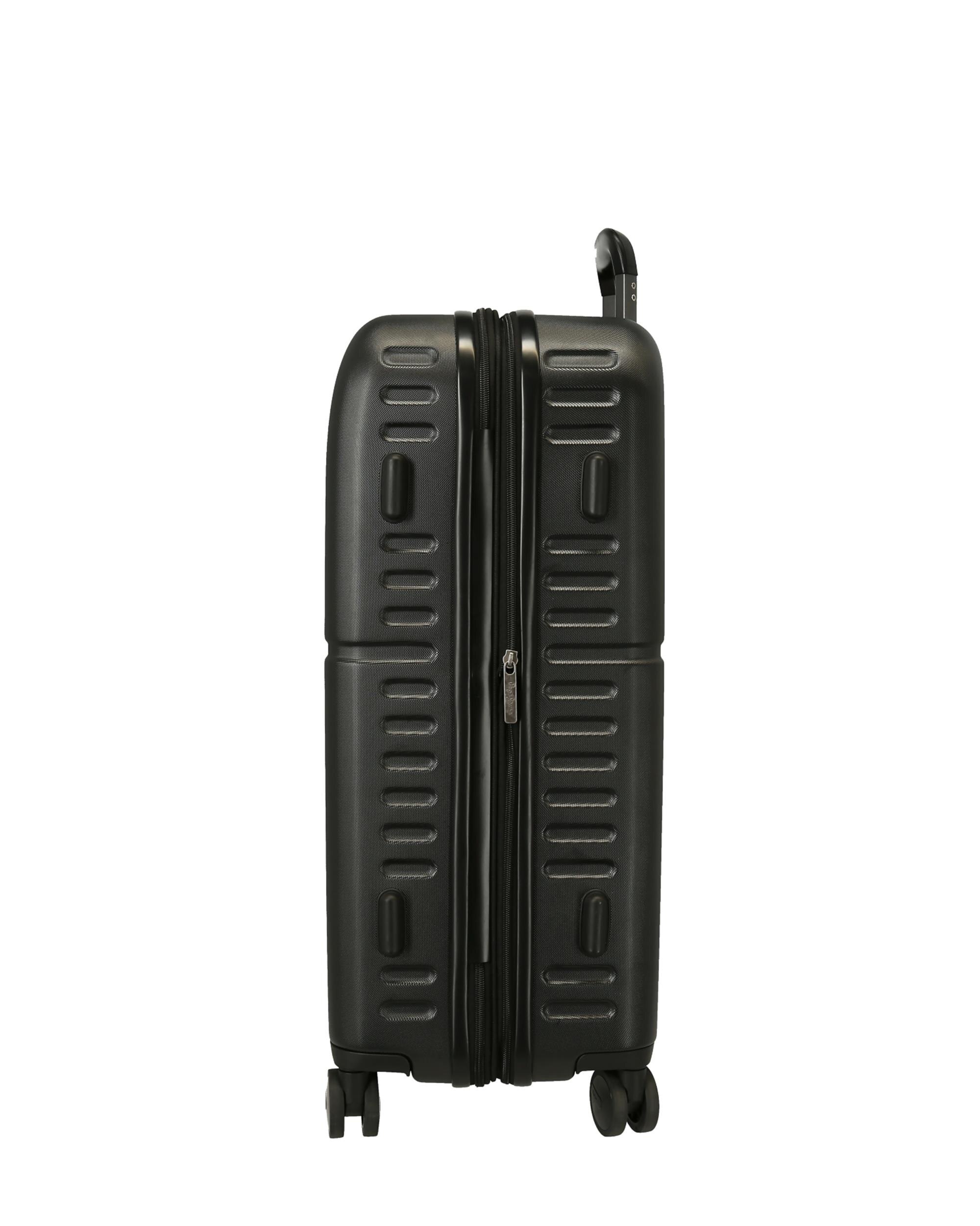 Mala Média Highlight Rígida Expansível com Capacidade de 79l Preto-4