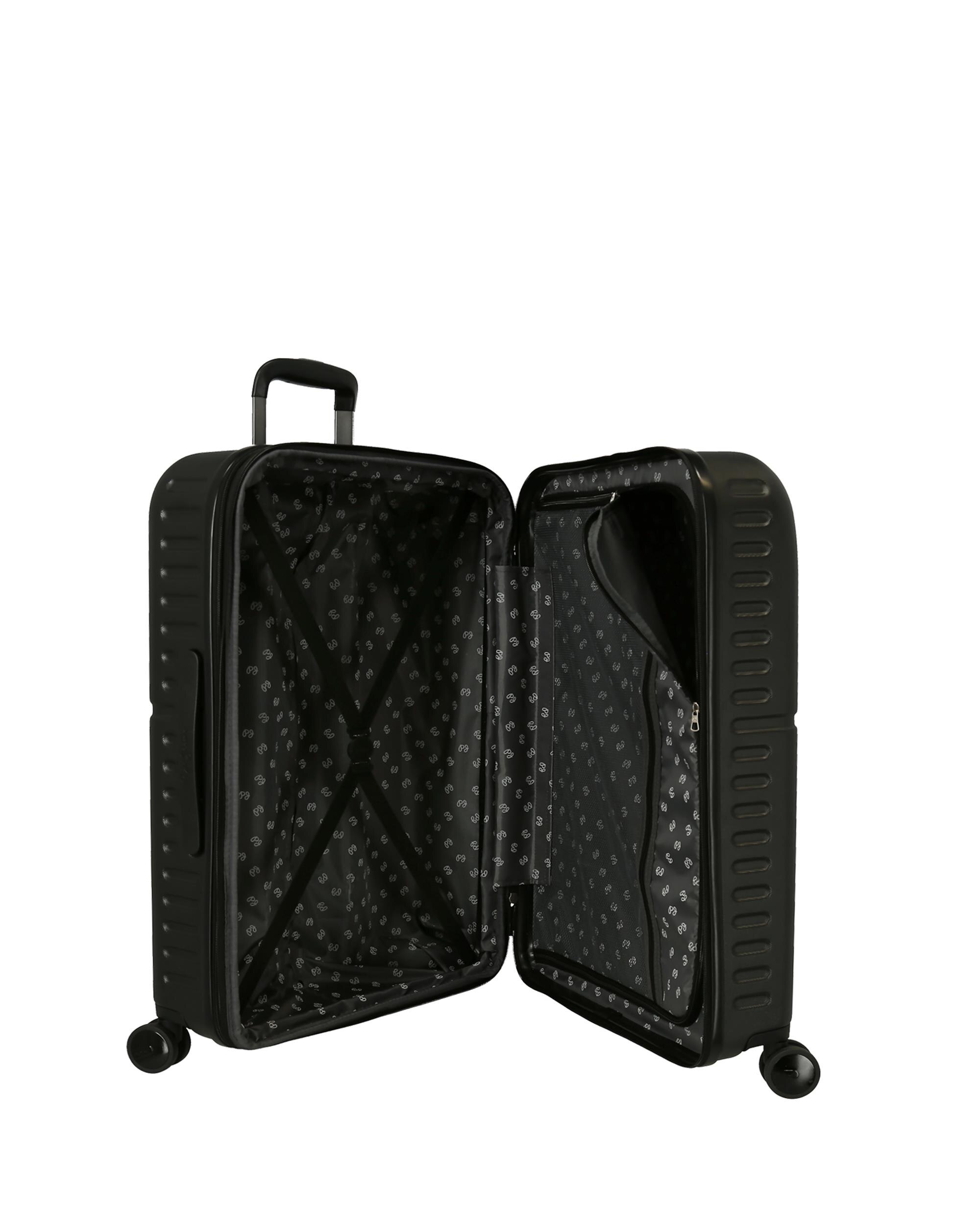 Mala Média Highlight Rígida Expansível com Capacidade de 79l Preto-5