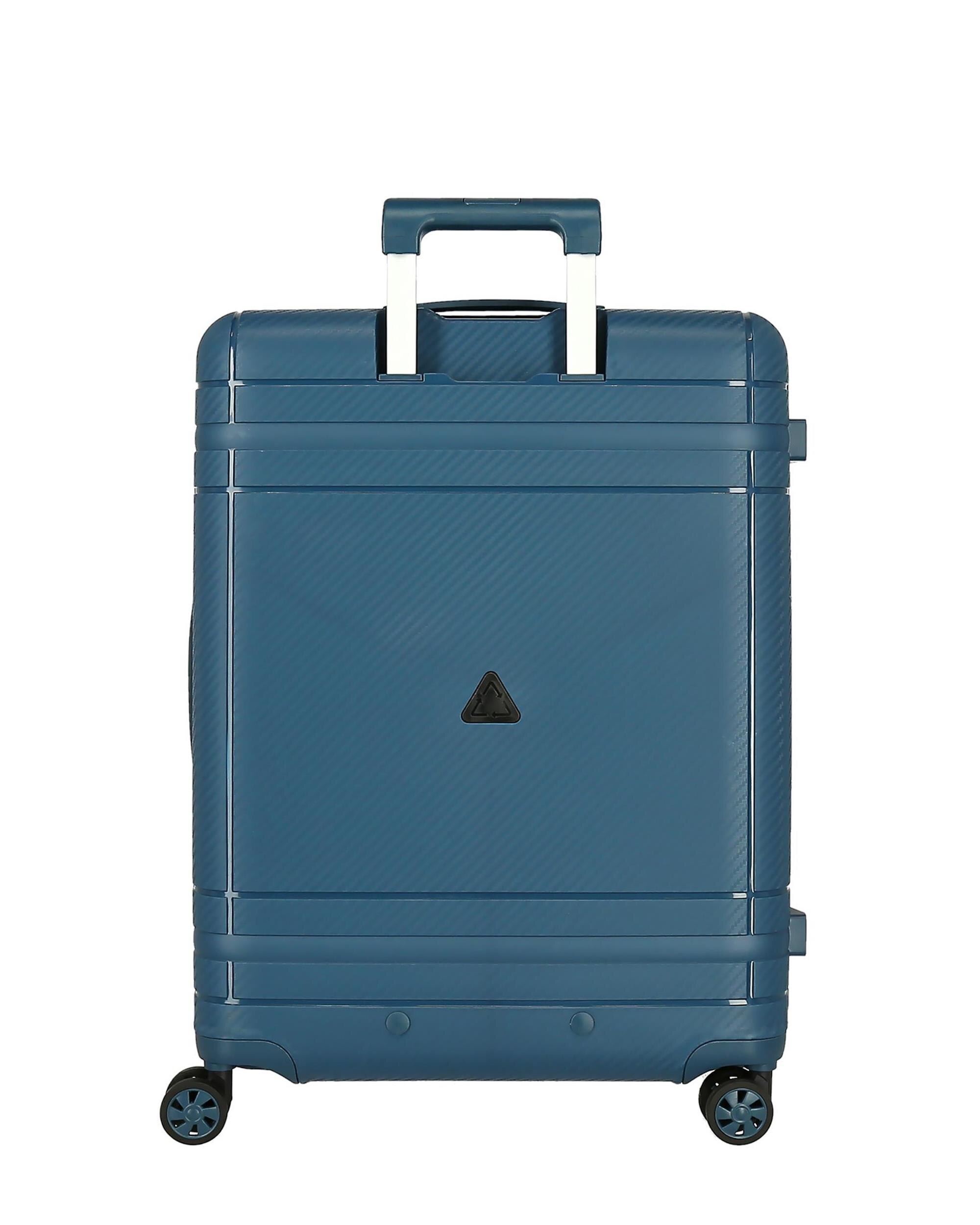 Conjunto de Trolleys (Cabine, Media e Grande) Dimension Rígidos 216L Azul-3
