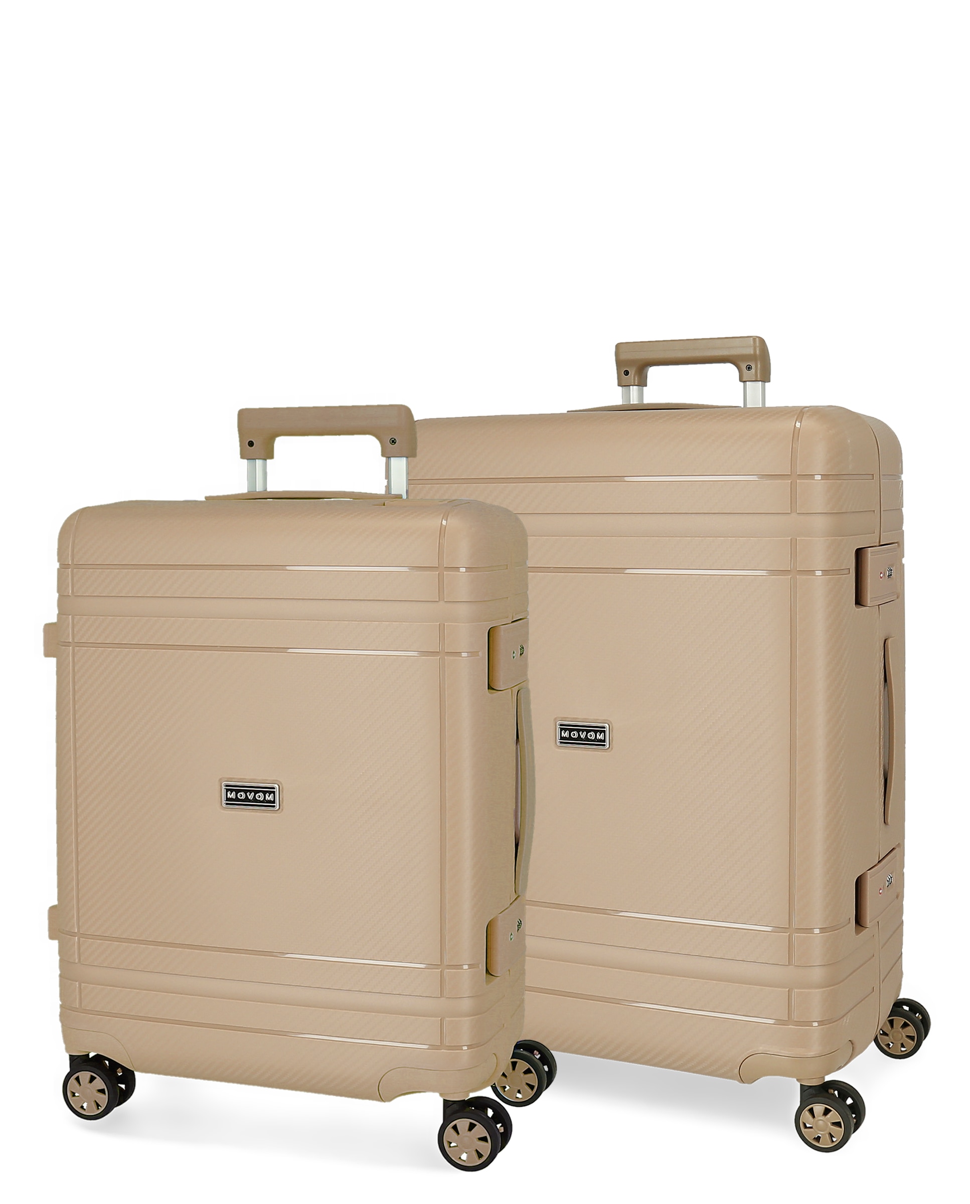 Imagem 0 de Conjunto de Malas (cabine, Média e Grande) Wood Rígidas com Capacidade de 217l