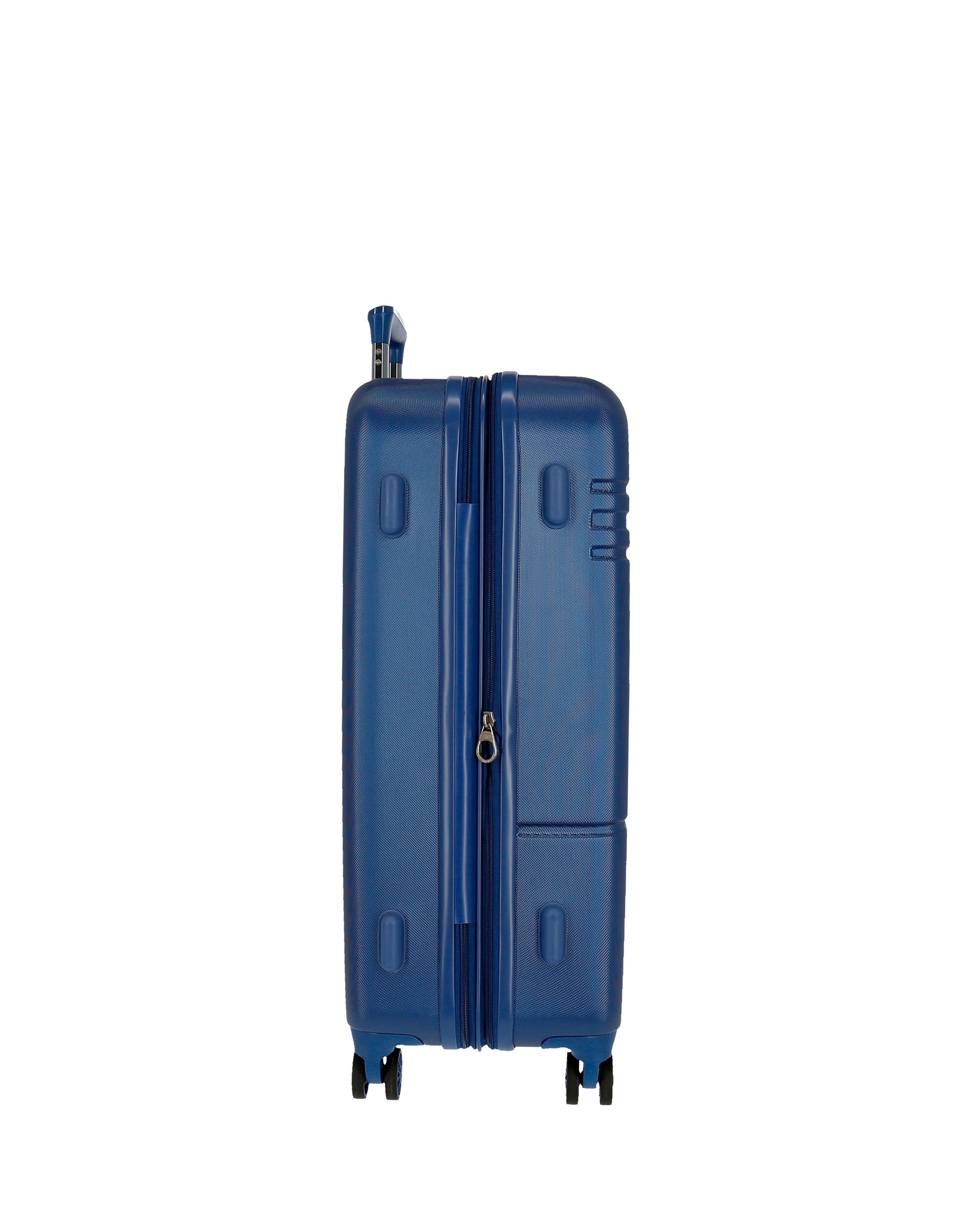 Mala Média Movom Galaxy Rígida 68cm Azul-marinho-4