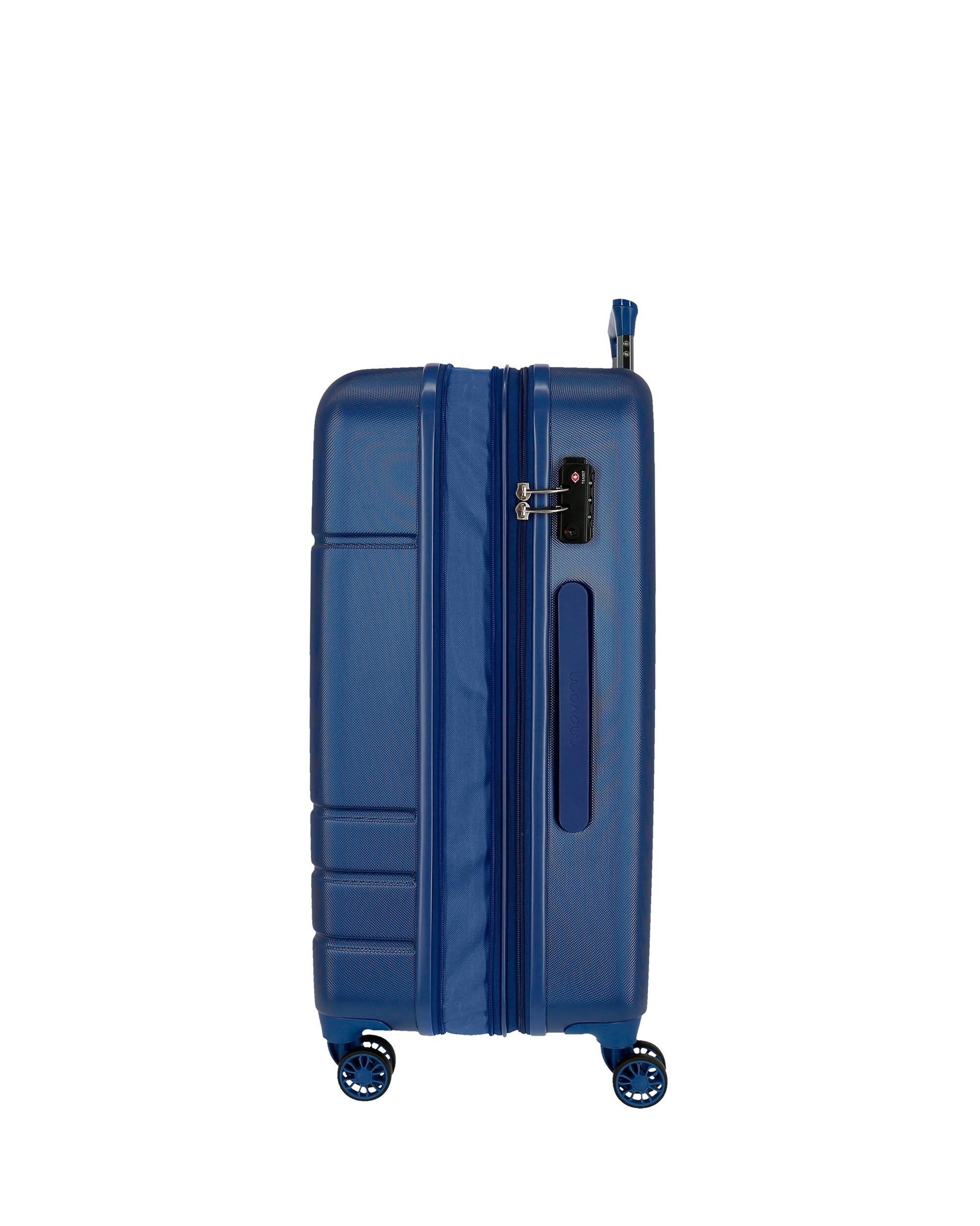 Mala Média Movom Galaxy Rígida 68cm Azul-marinho-6