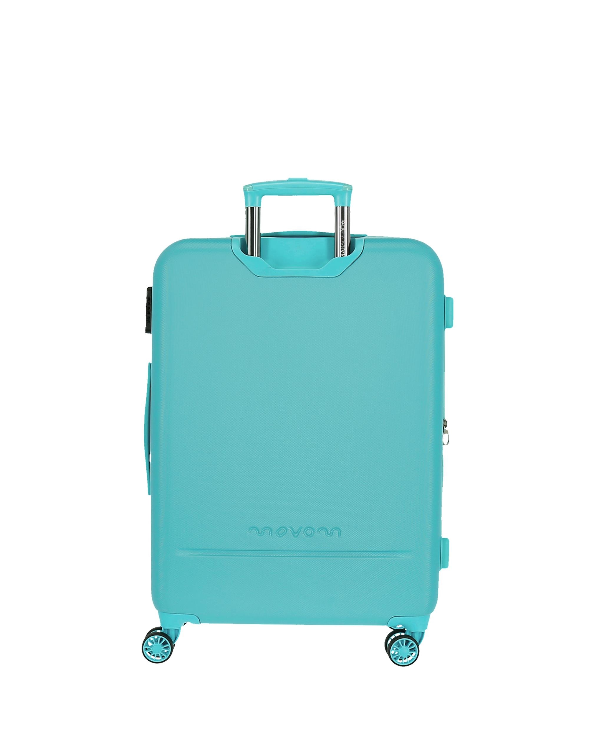 Trolley Médio Galaxy Rígido 74L Azul-3