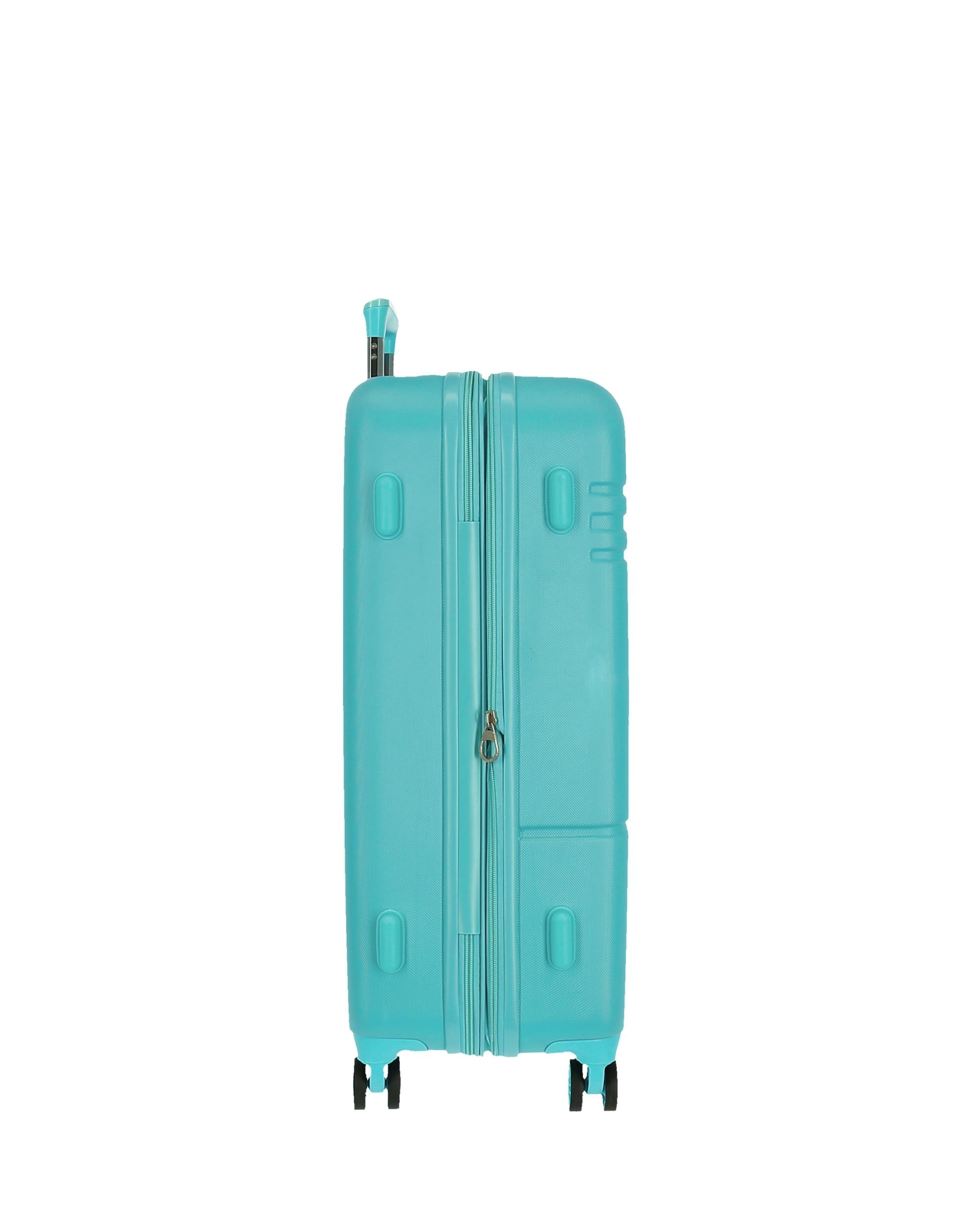 Trolley Médio Galaxy Rígido 74L Azul-4