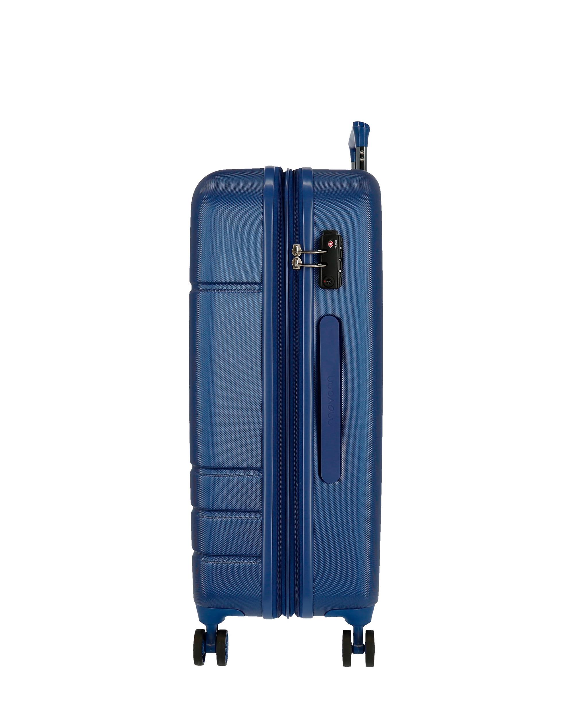 Mala Grande Movom Galaxy Rígida 78cm Azul-marinho-2